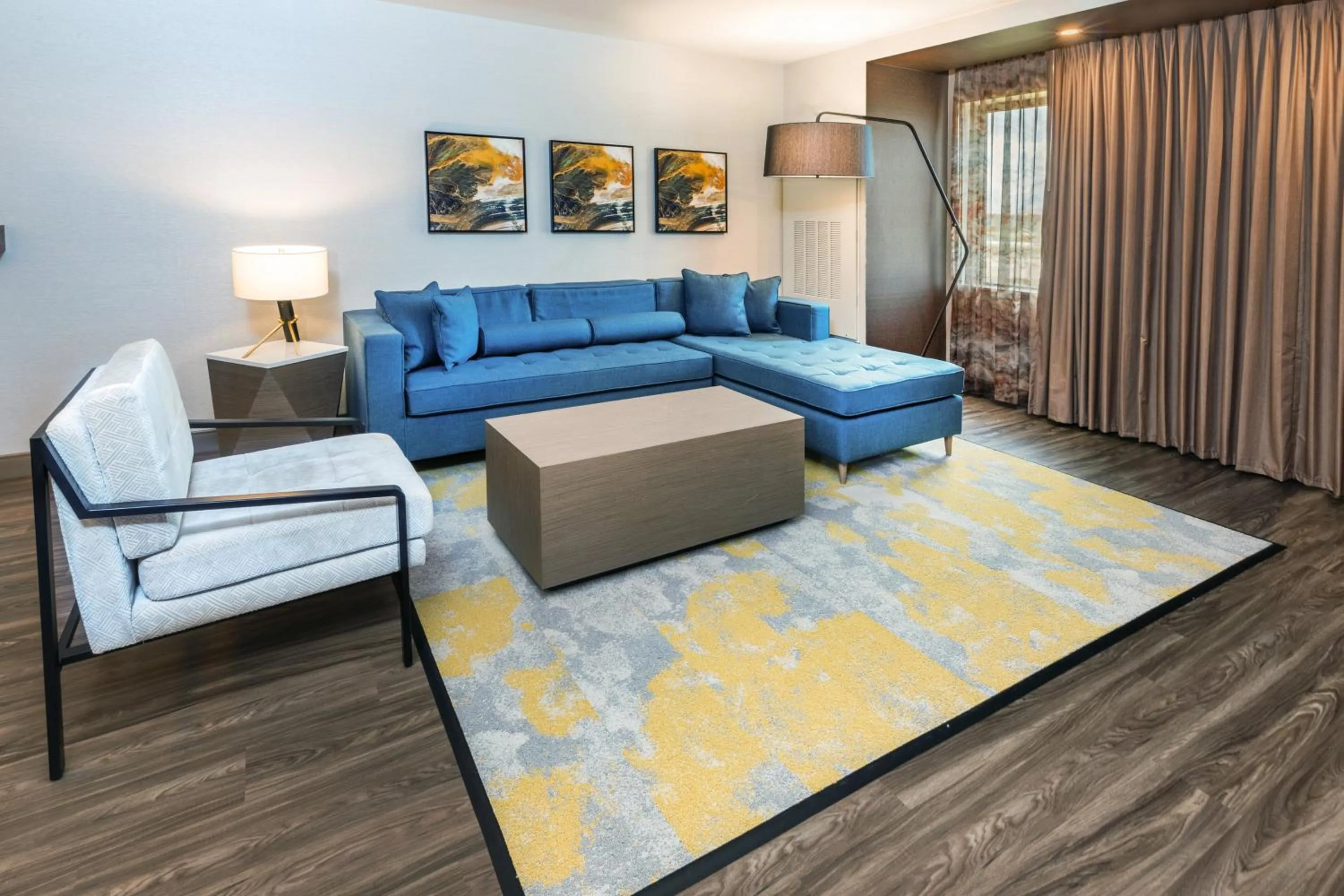 King Suite with Hearing Accessible Roll In Shower - Non-Smoking in Hotel Indigo Spring - Woodlands Area by IHG