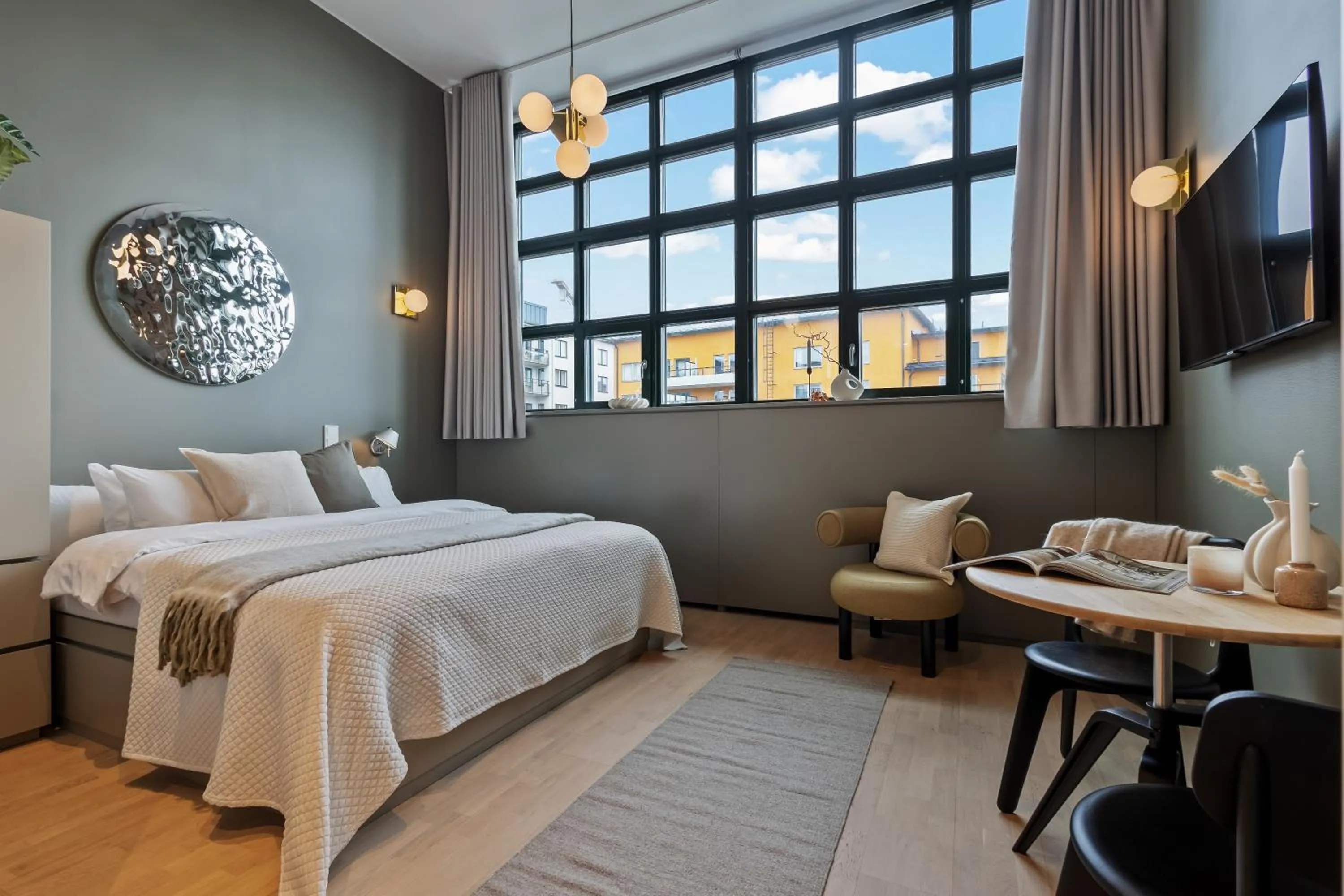 Deluxe Studio in Unity Hammarby Sjöstad - A Studio Hotel