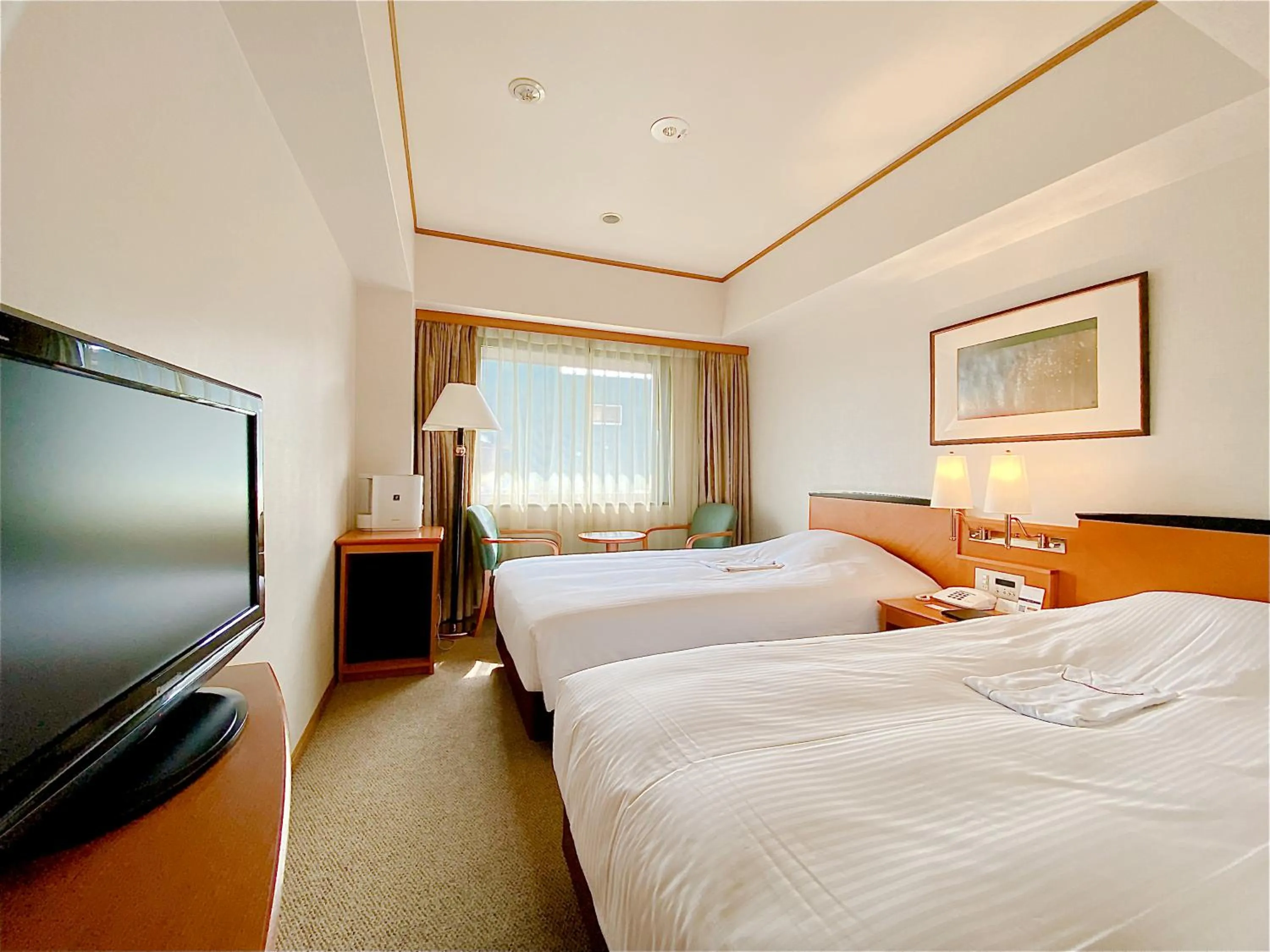 Standard Twin Room - single occupancy in Sun Members Kyoto Saga