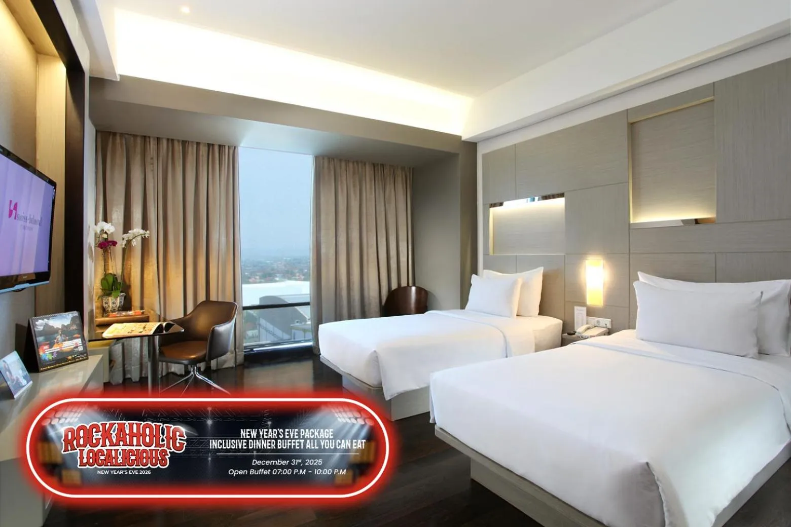 Deluxe Twin Room - Smoking in Swiss-Belhotel Cirebon