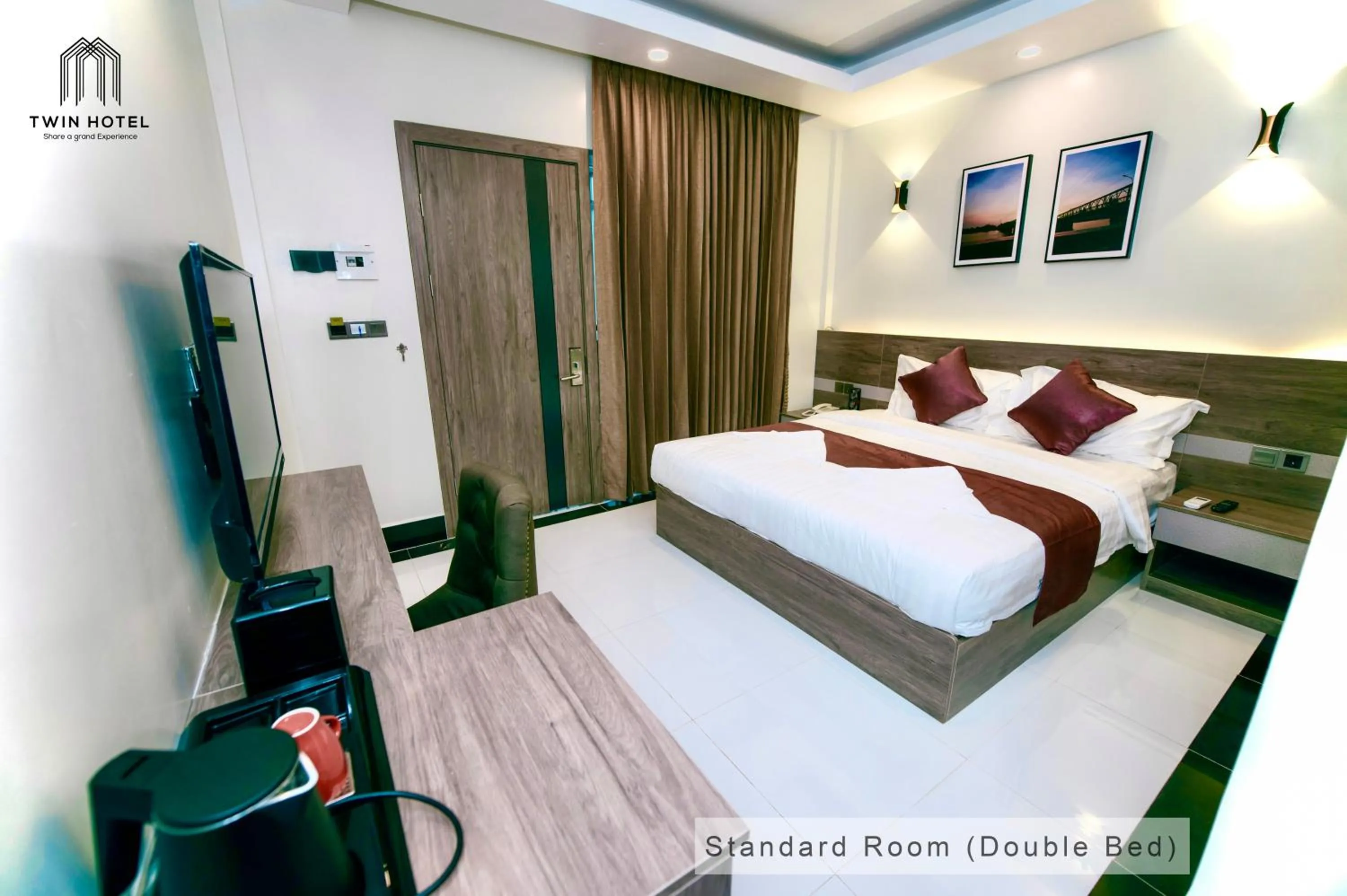 Standard Double Room in Twin Hotel Kampot