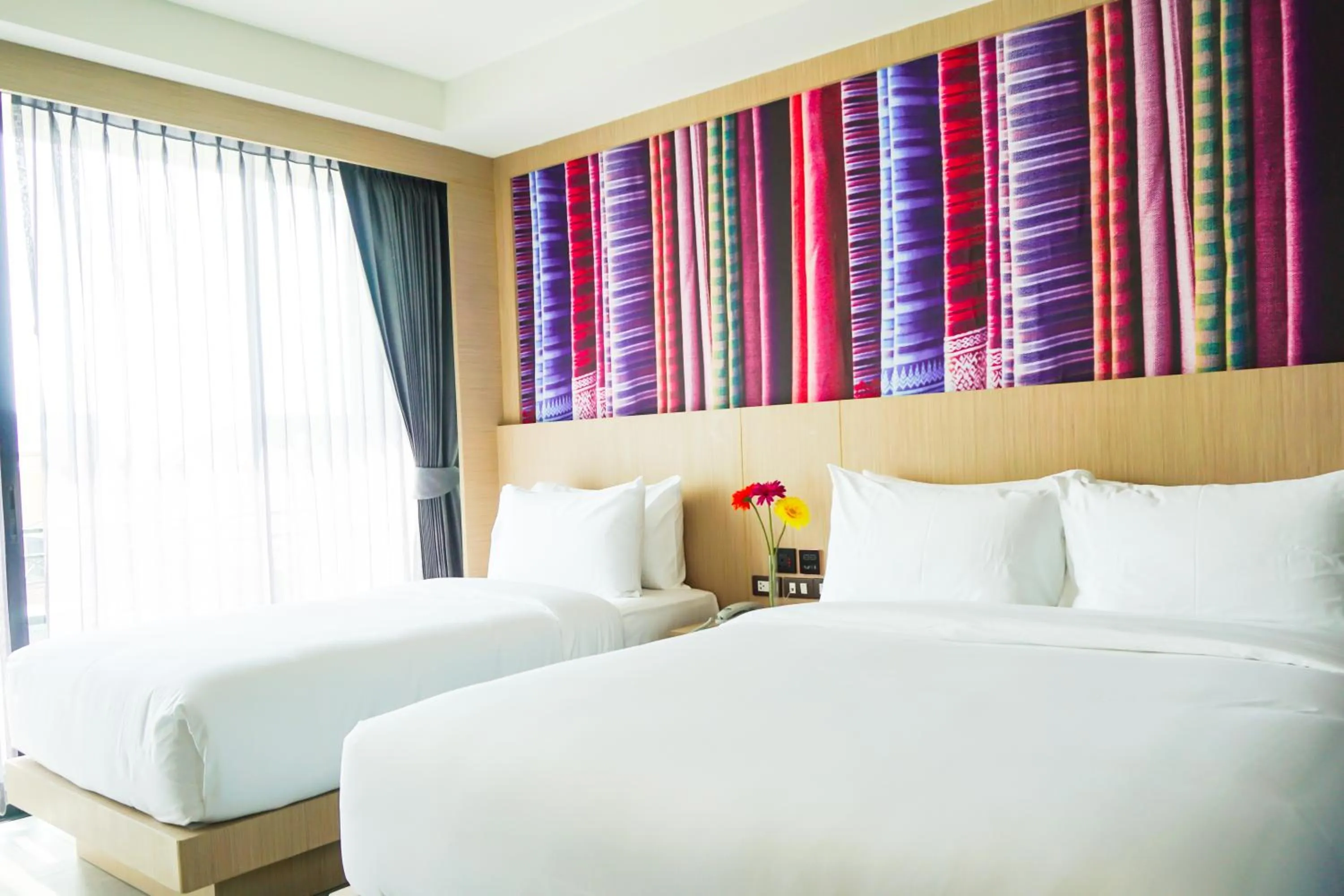 Superior Triple Room with City View in GLOW Pattaya