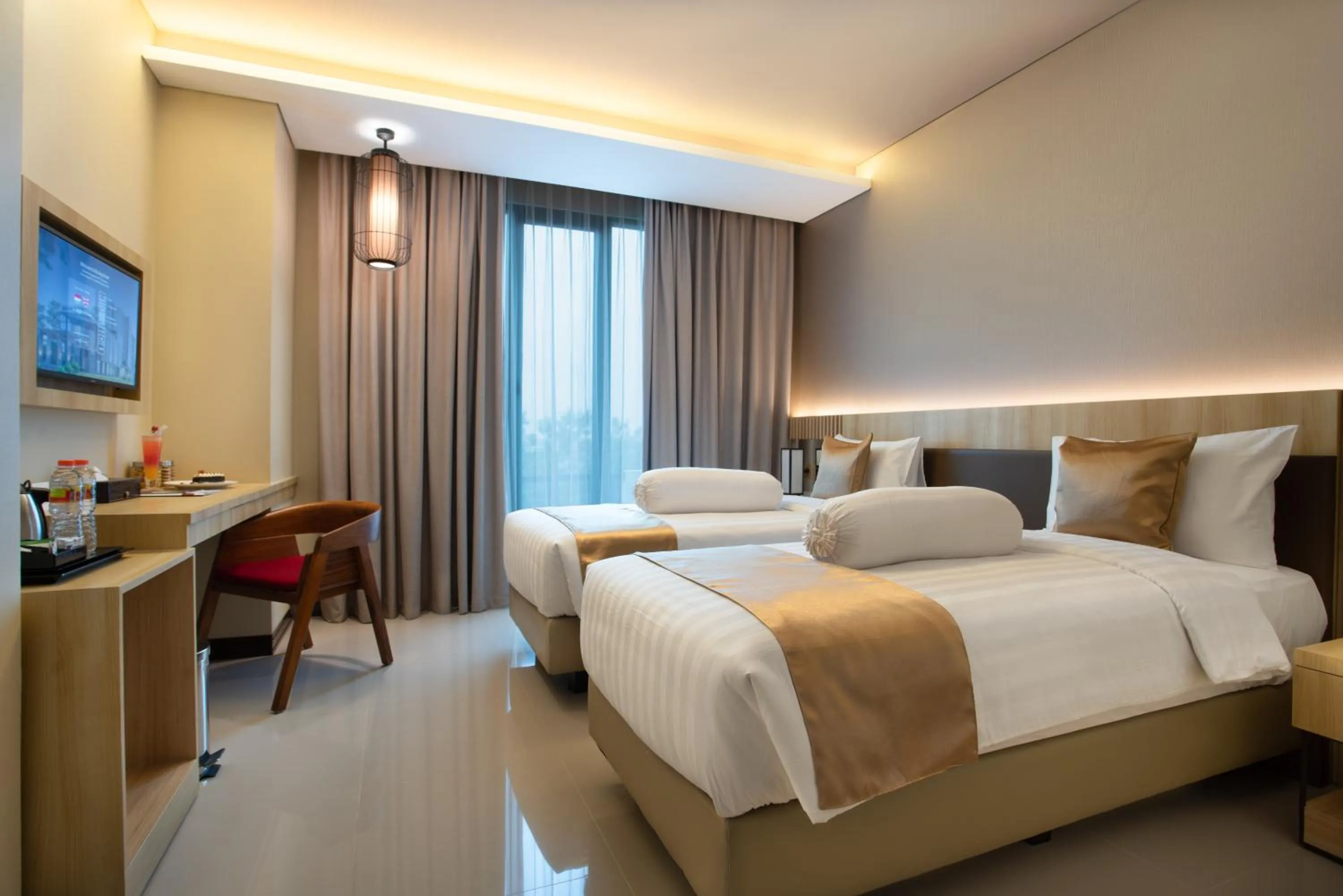 Superior Twin Room in Braling Grand Hotel Purbalingga, Azana Hotels Collection
