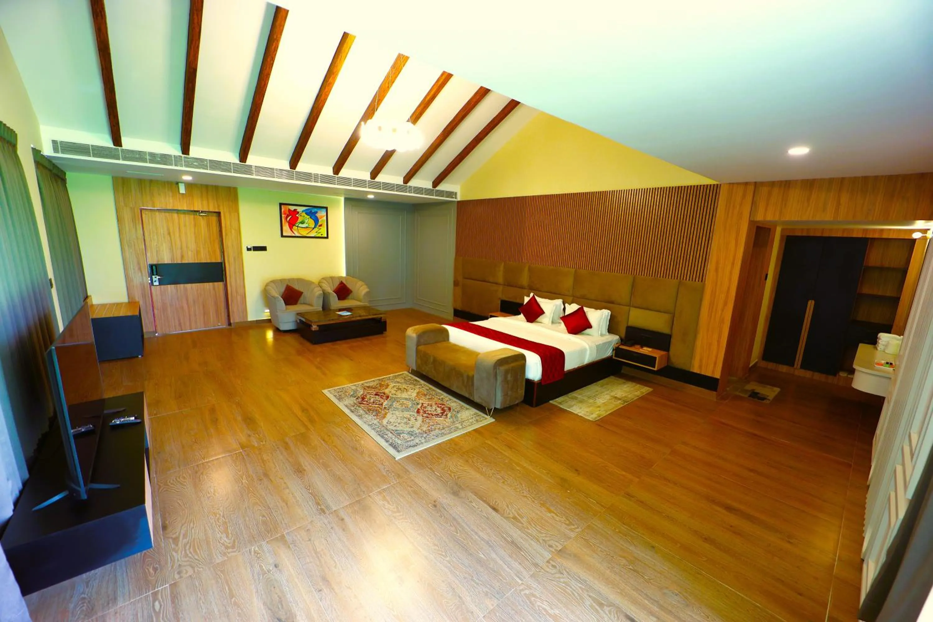 Villa with Private Pool in coral beach resort