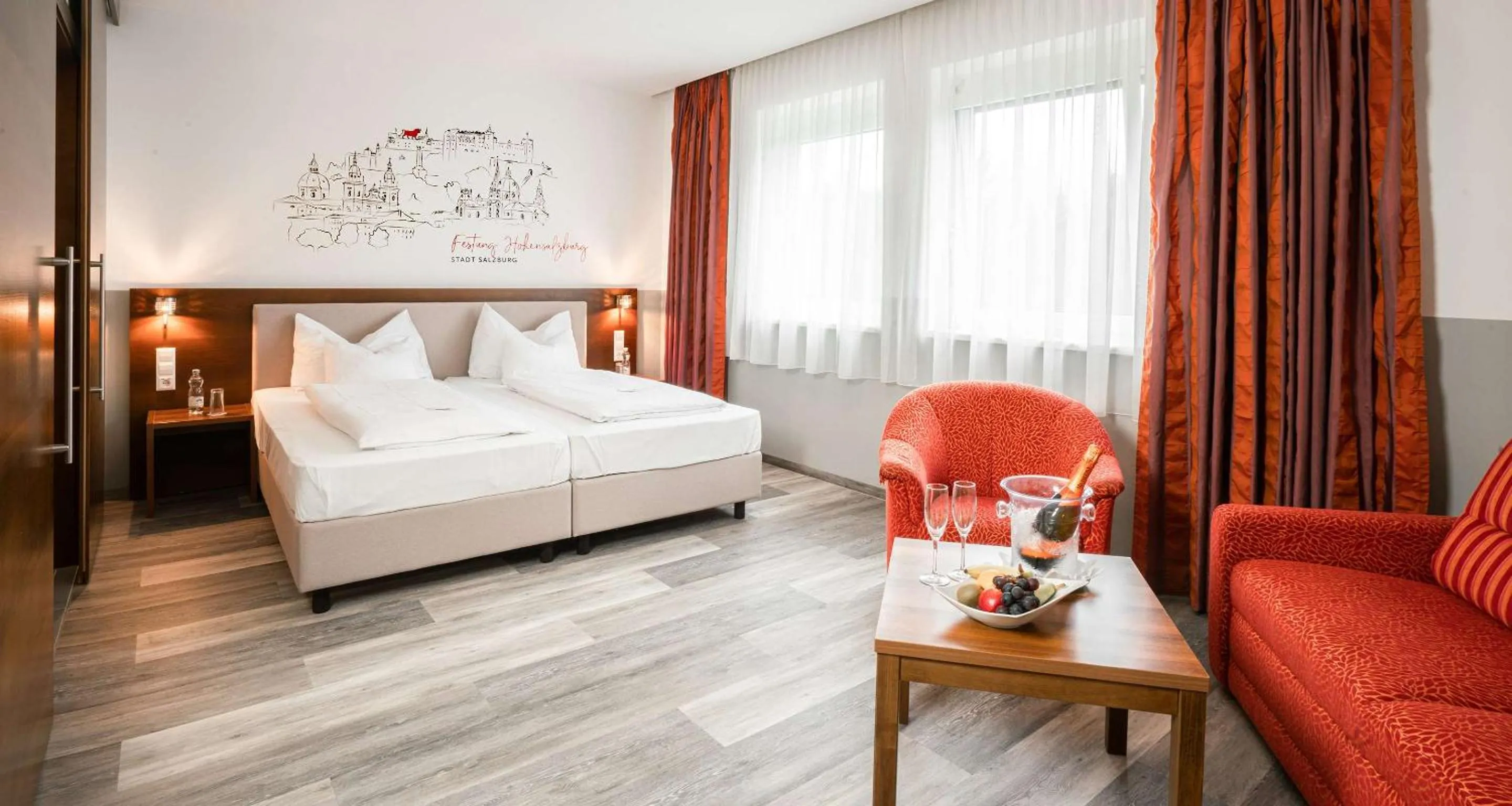Junior Twin Suite with Sofa Bed  in Best Western Hotel am Walserberg