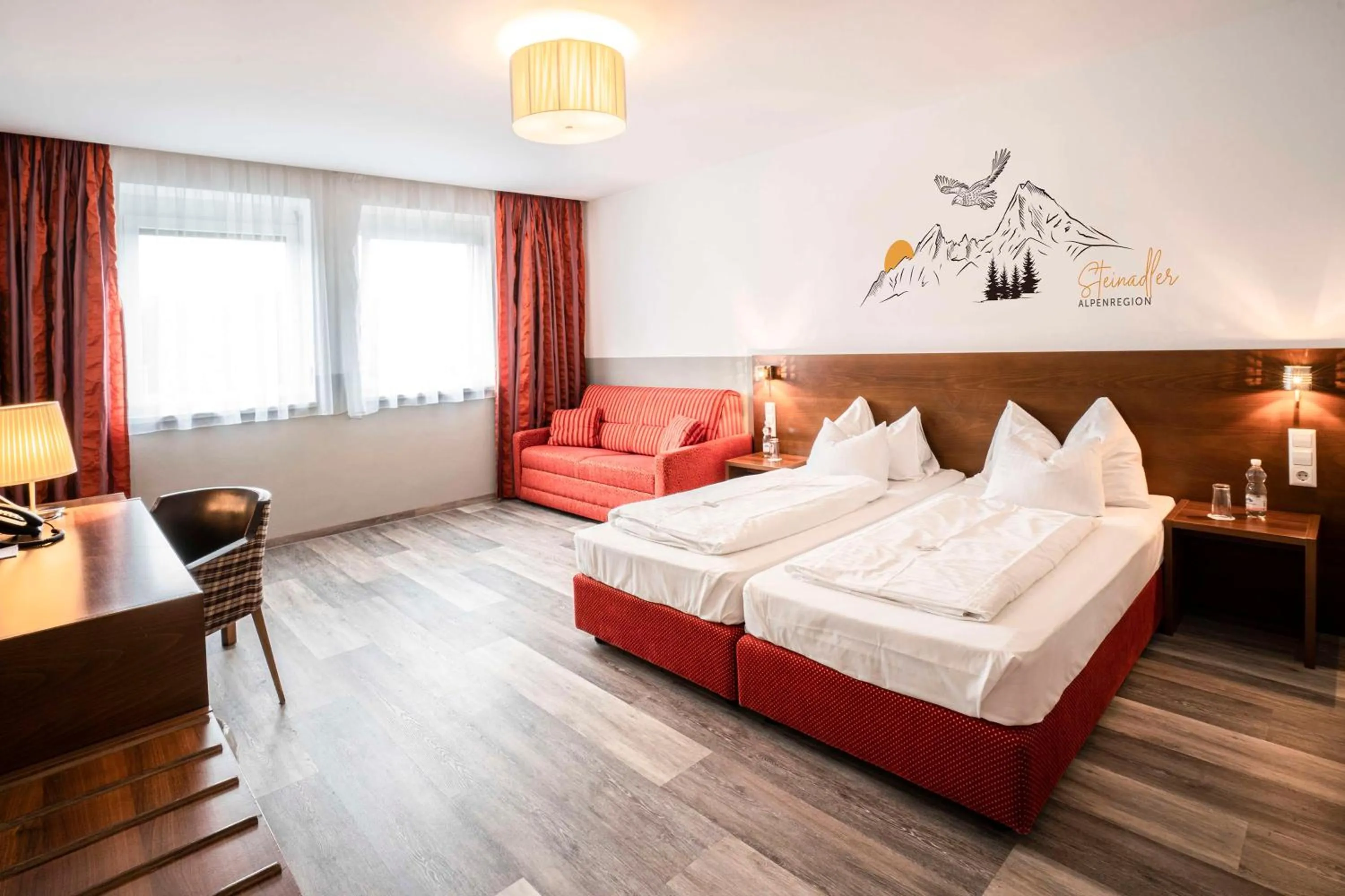 Standard Twin Room in Best Western Hotel am Walserberg