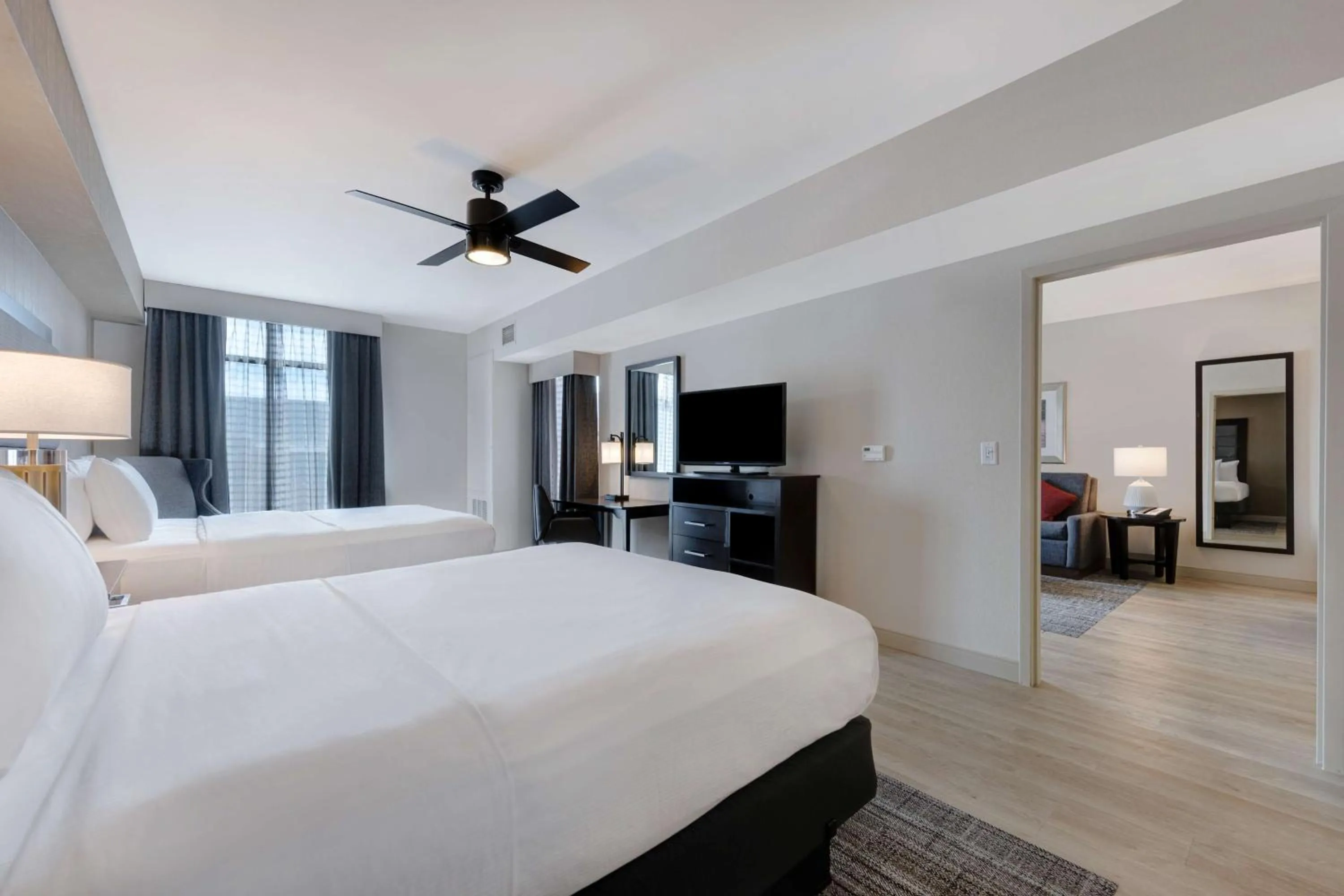 Queen Suite with Two Queen Beds - Hearing Access/Non-Smoking in Homewood Suites Nashville Vanderbilt