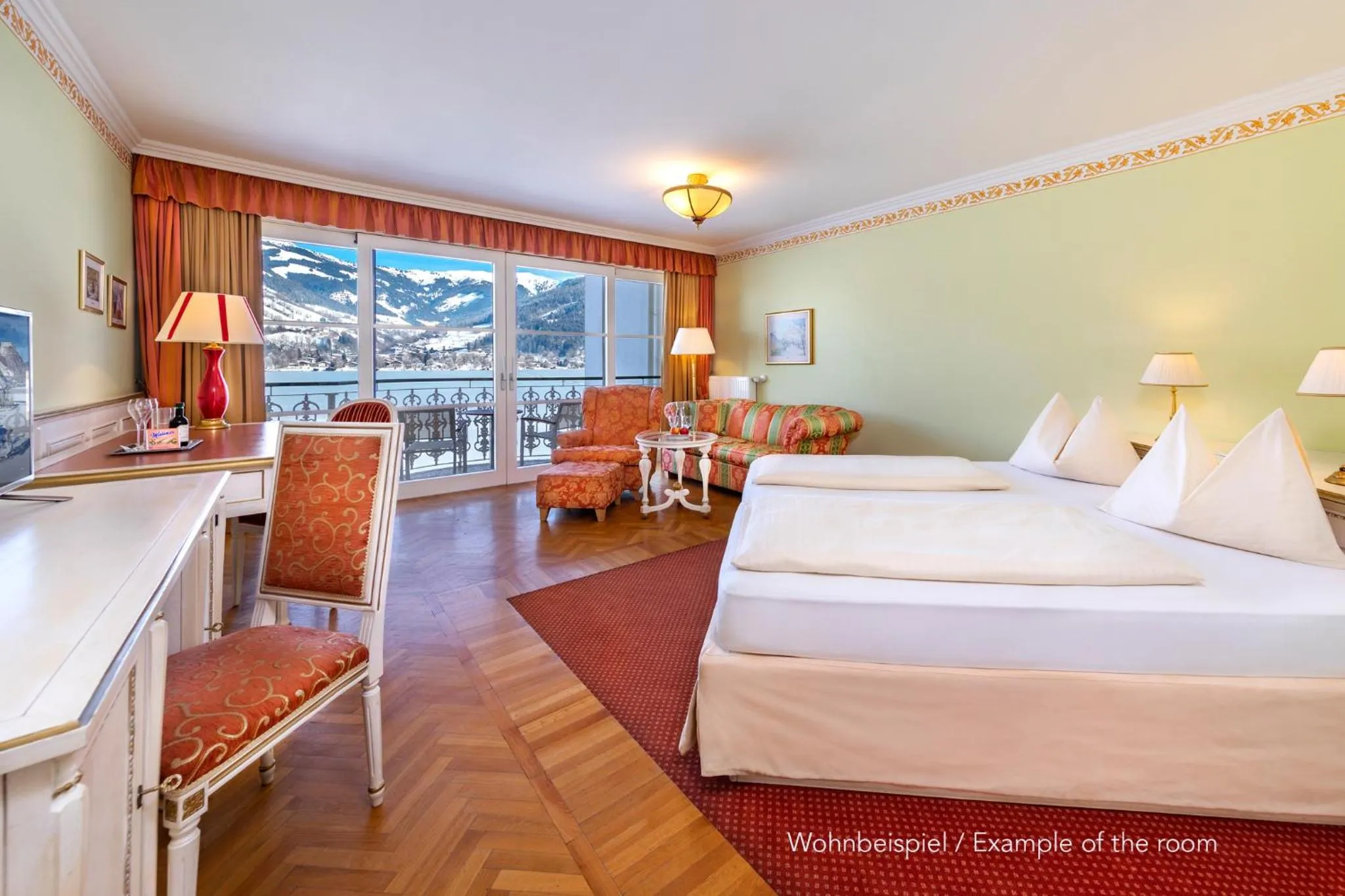 Deluxe Double Room with Lake View - single occupancy in Grand Hotel Zell am See