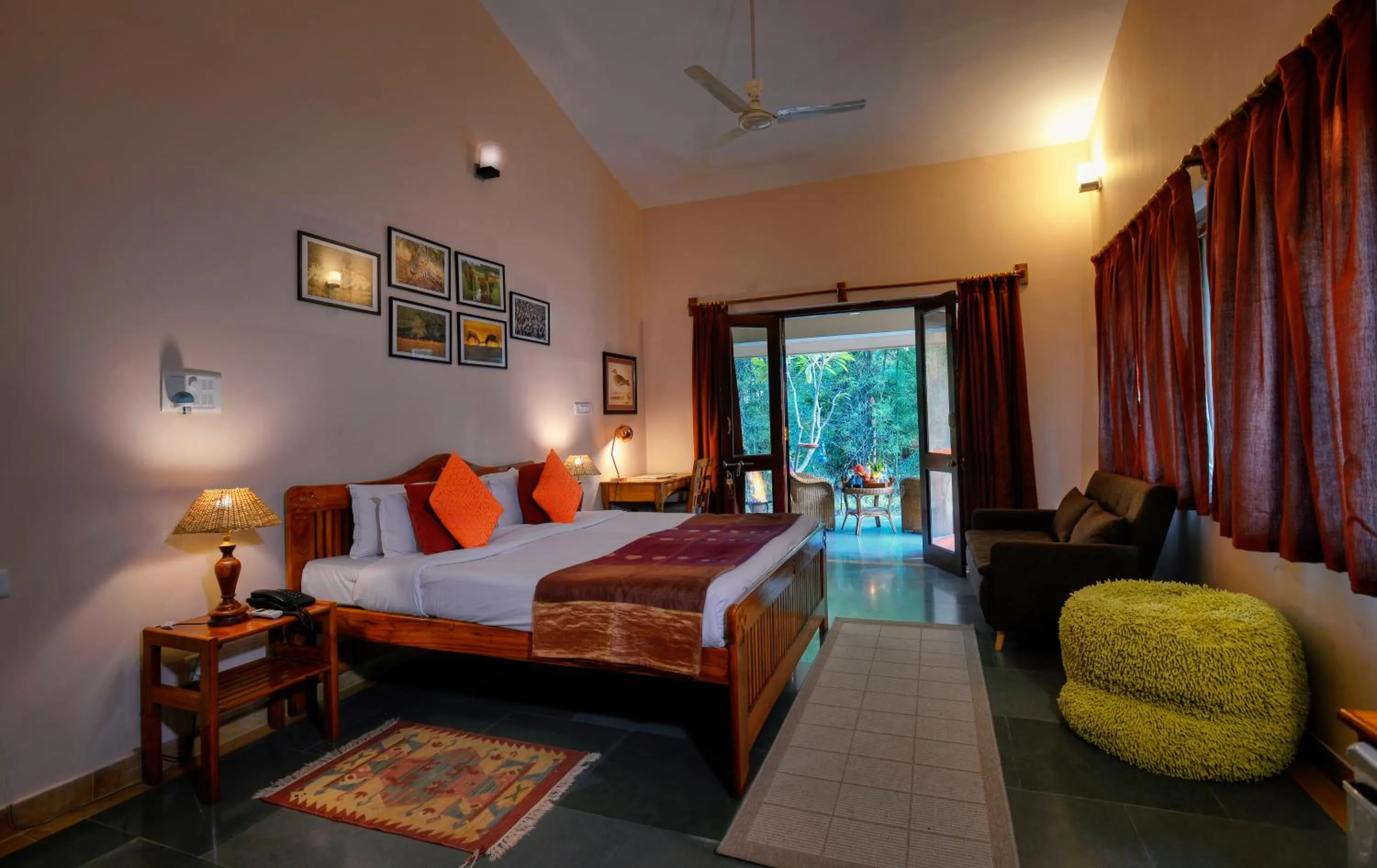 Deluxe Cottage in Pench Jungle Camp