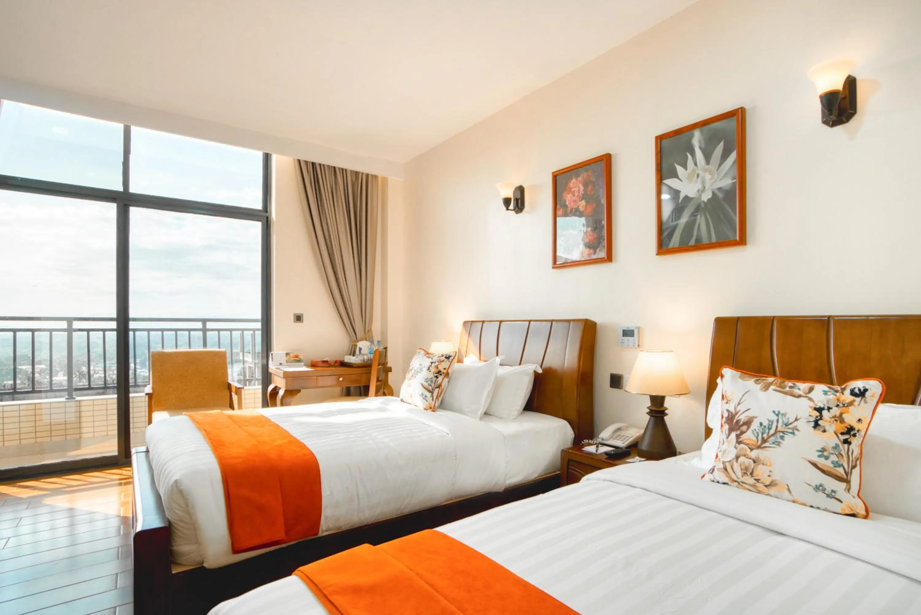 Twin Room with Balcony in Kibo Palace Hotel Moshi