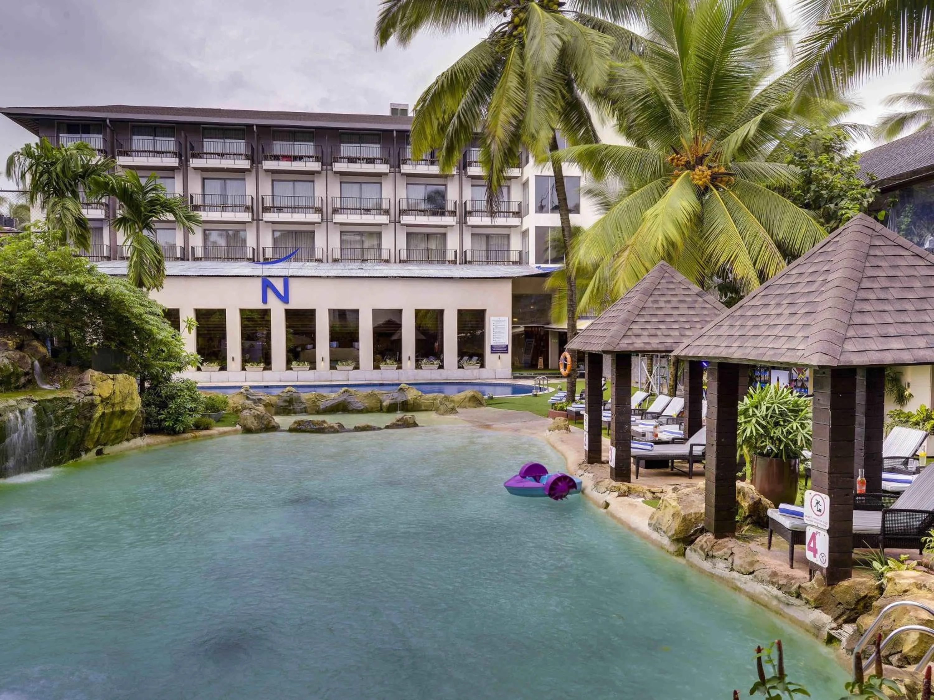 Pool view in Novotel Goa Candolim