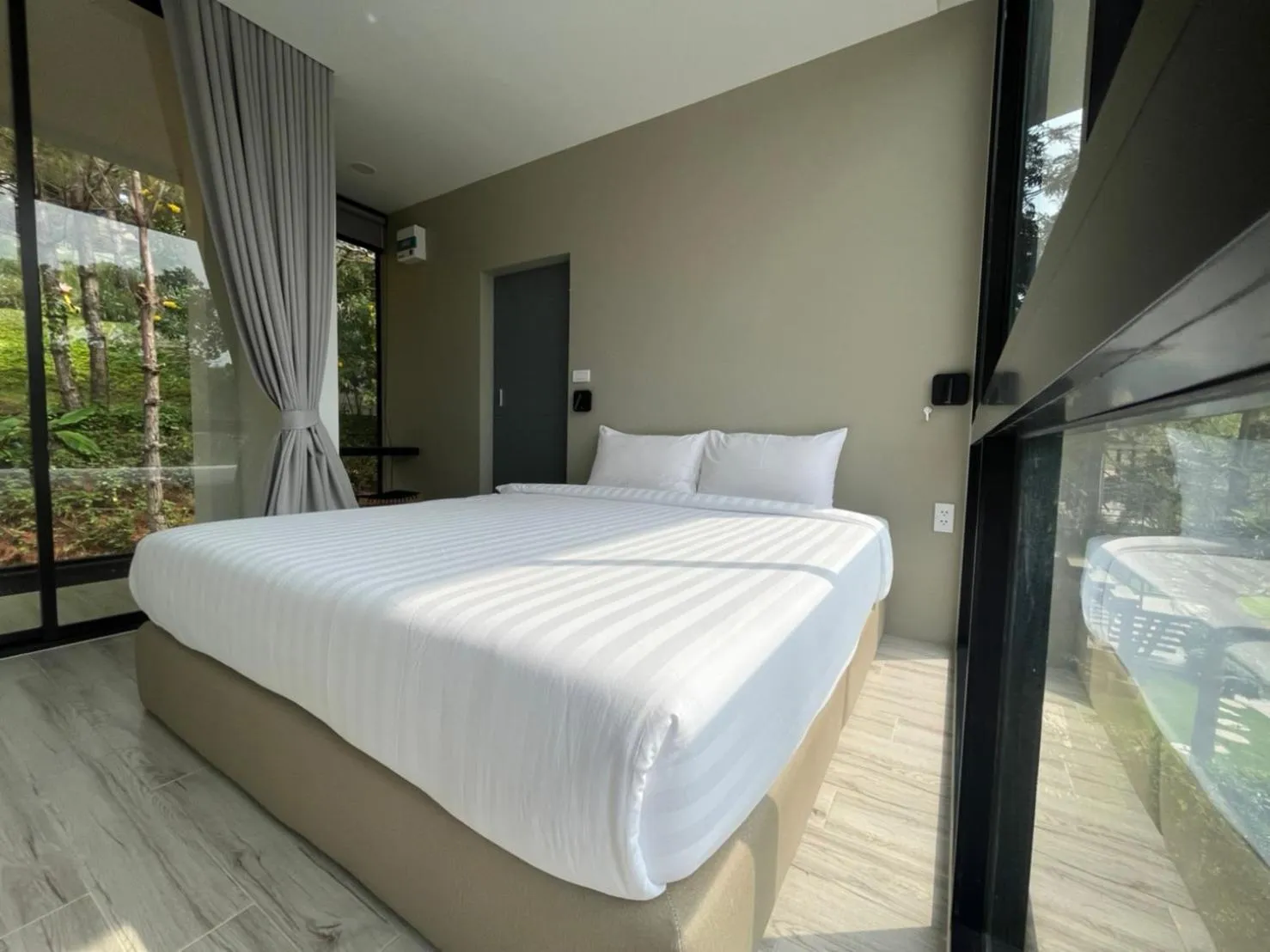 Bed in Krin Resort