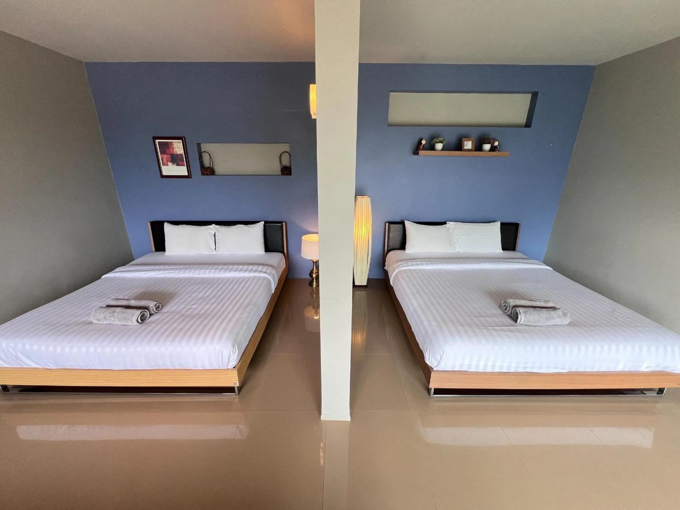Bed in Krin Resort