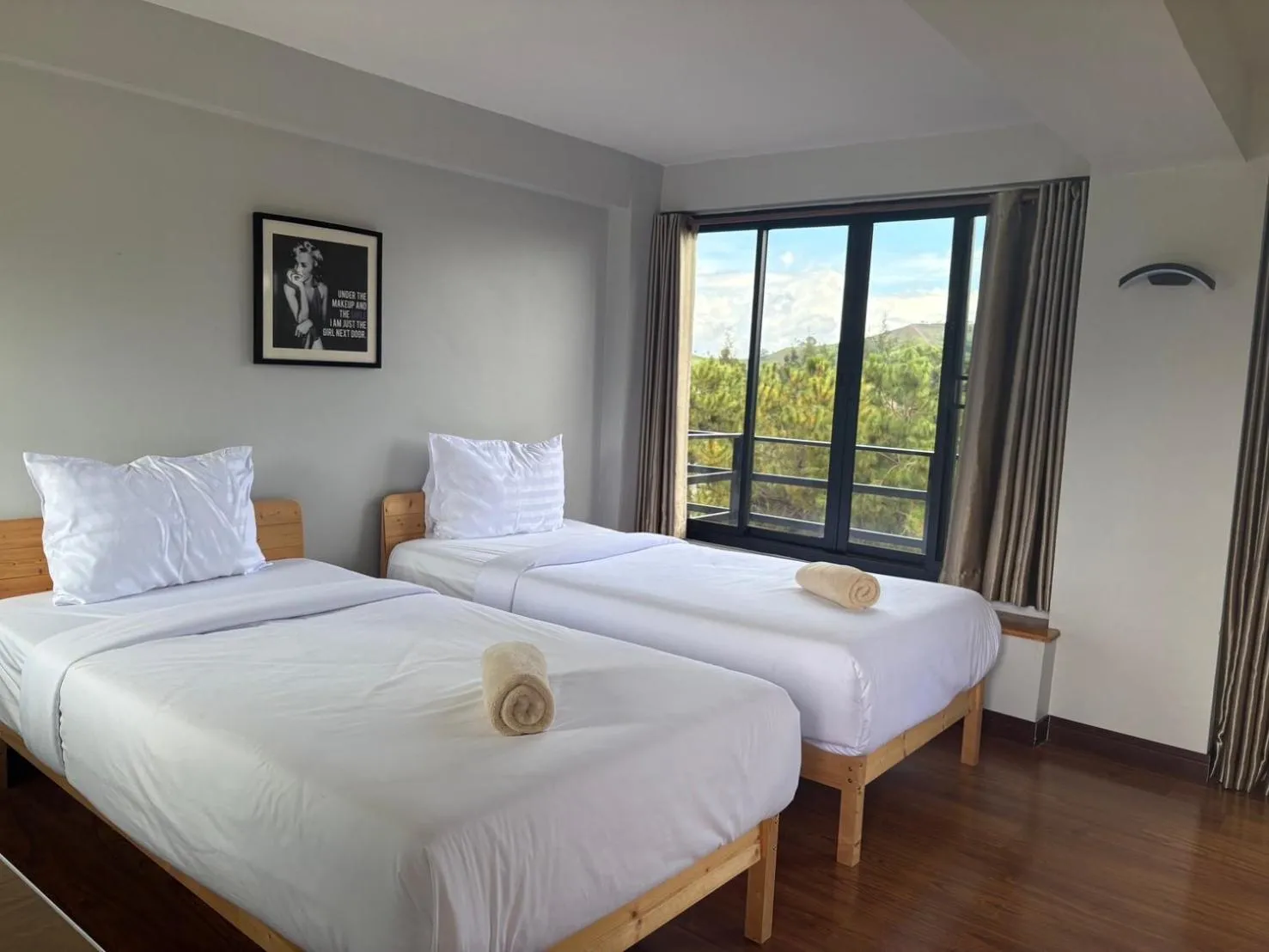Bed in Krin Resort