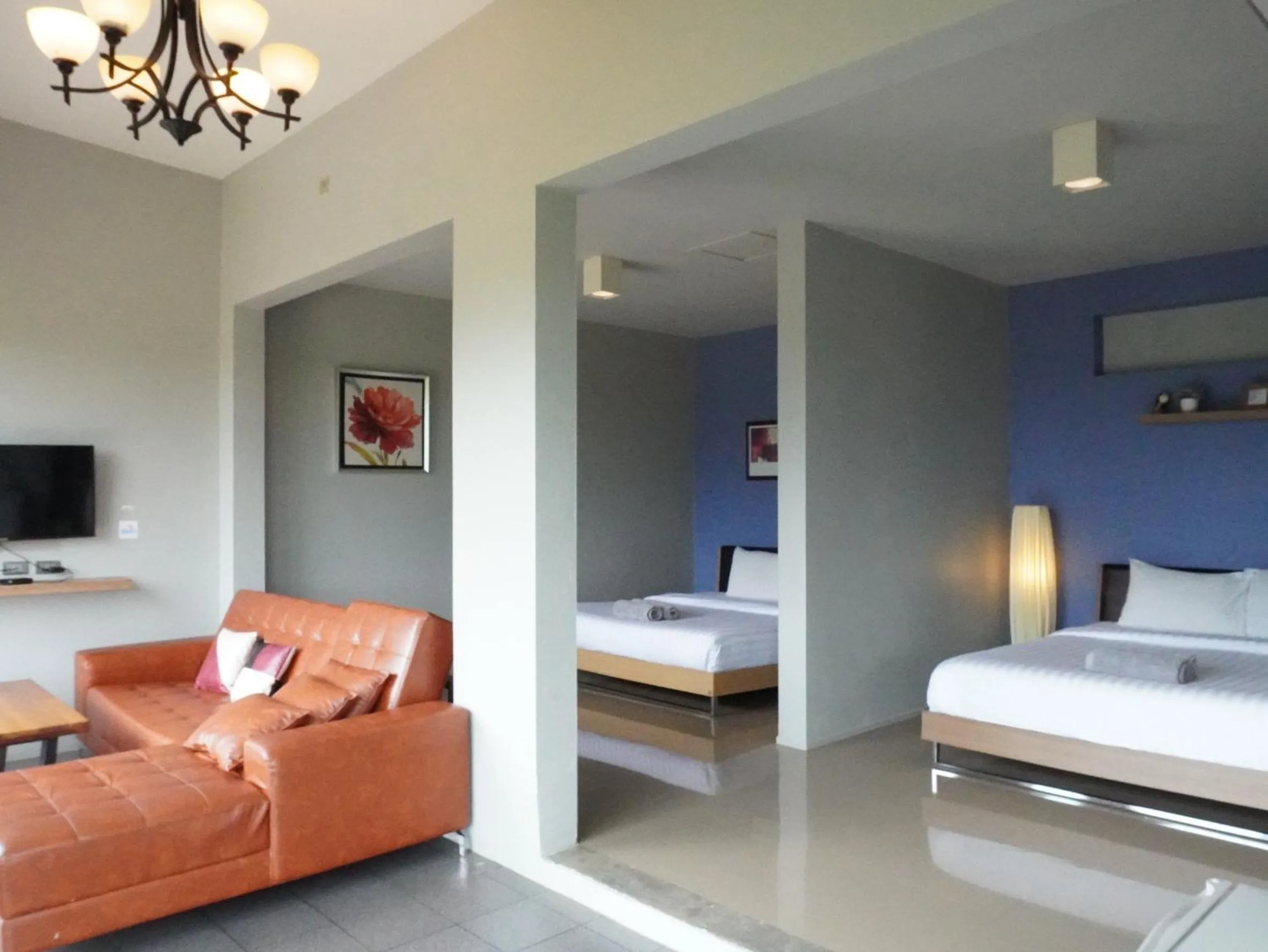 Bed in Krin Resort