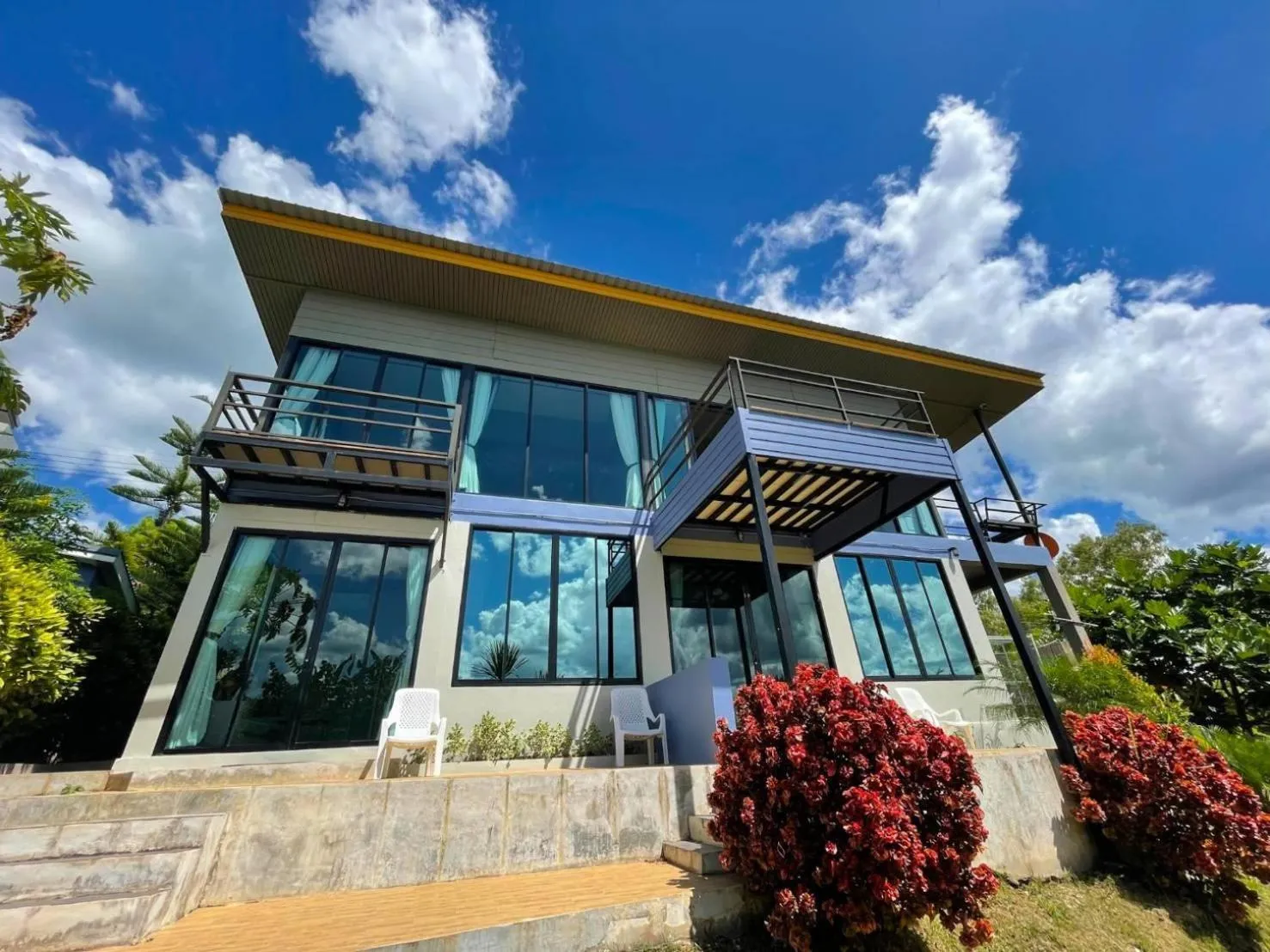 Quadruple Room with Terrace in Krin Resort