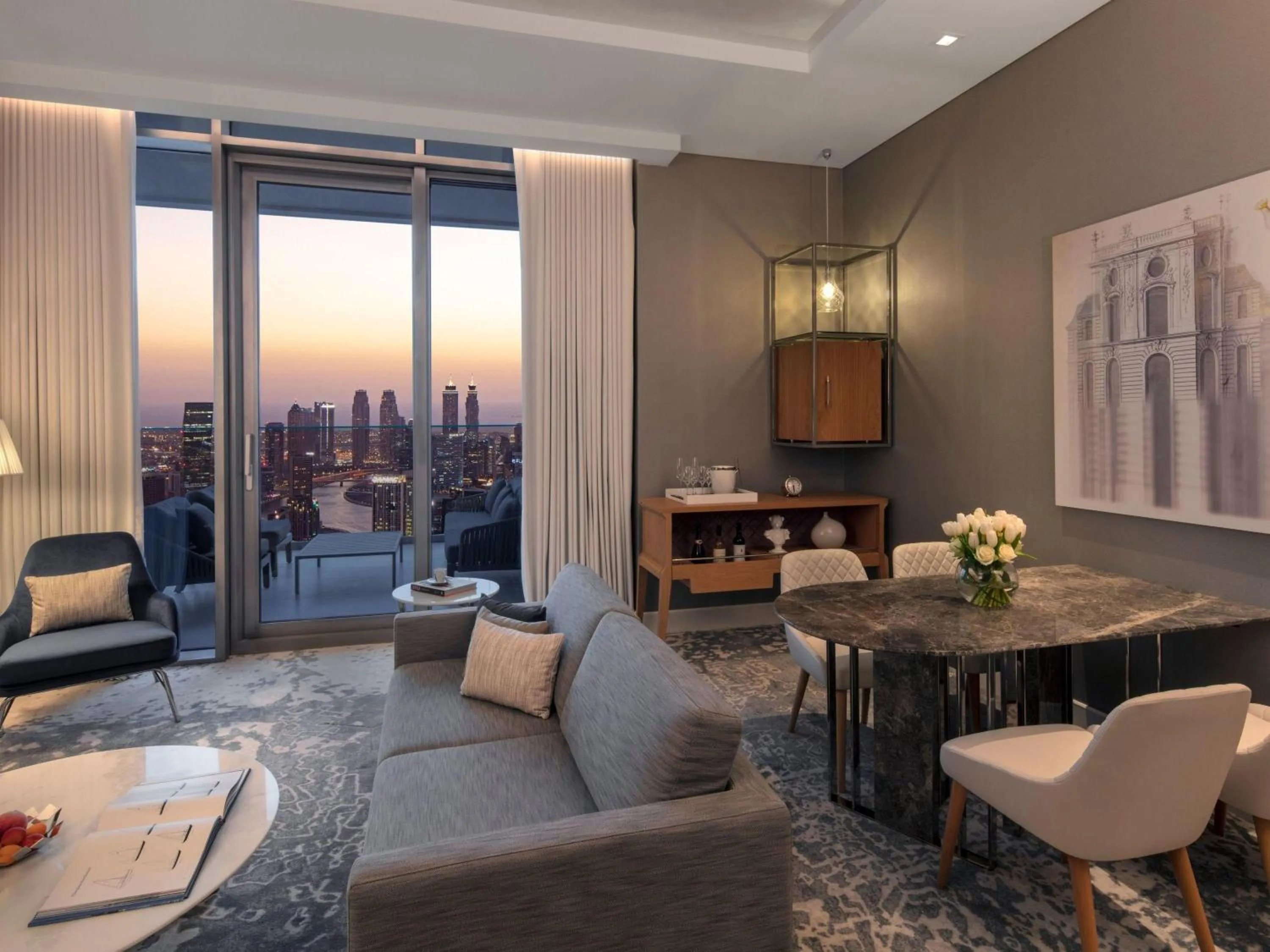 Sky Family King Suite with Balcony in SLS Dubai Hotel & Residences