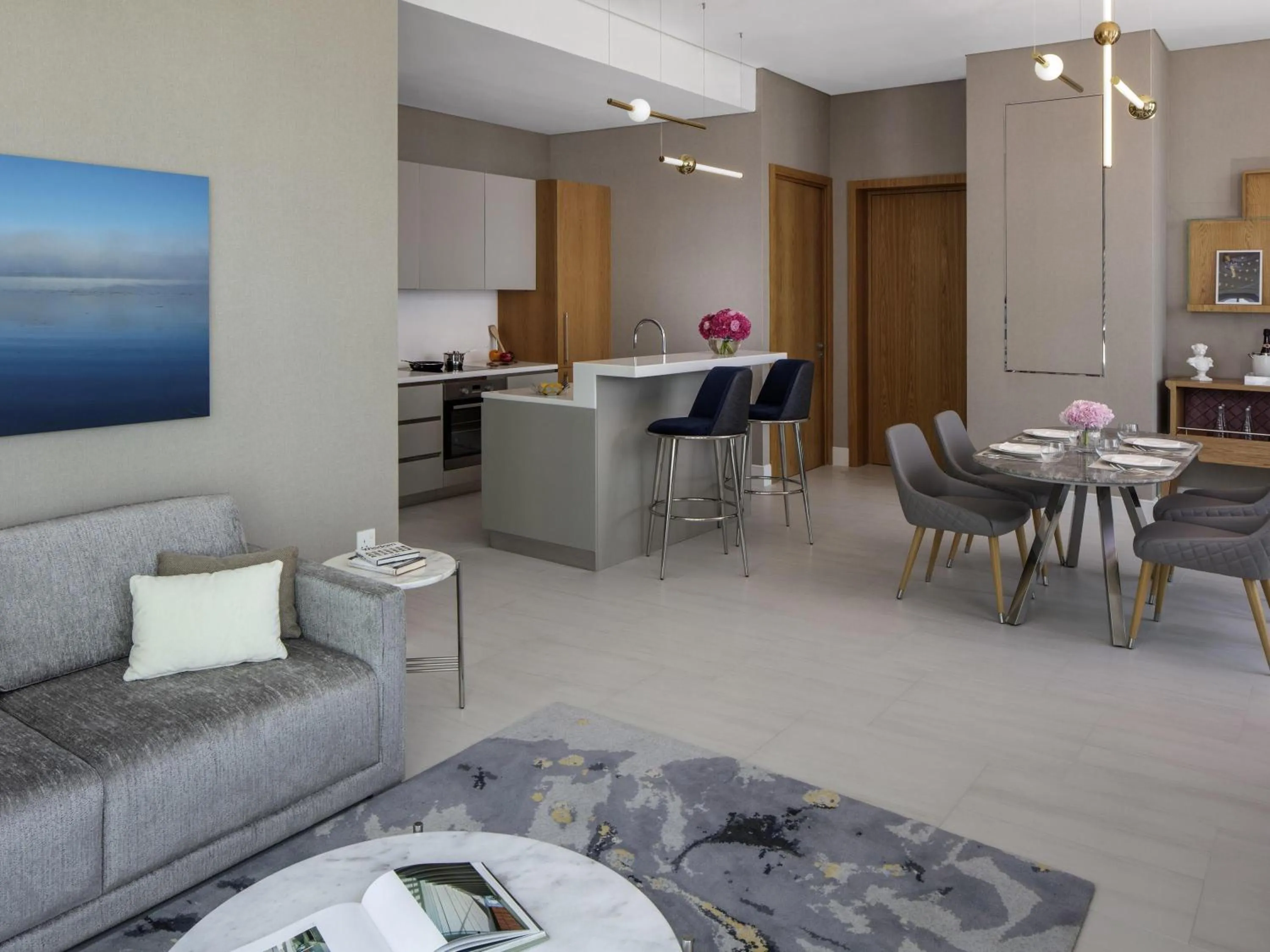 Elite Living One-Bedroom King with Balcony in SLS Dubai Hotel & Residences