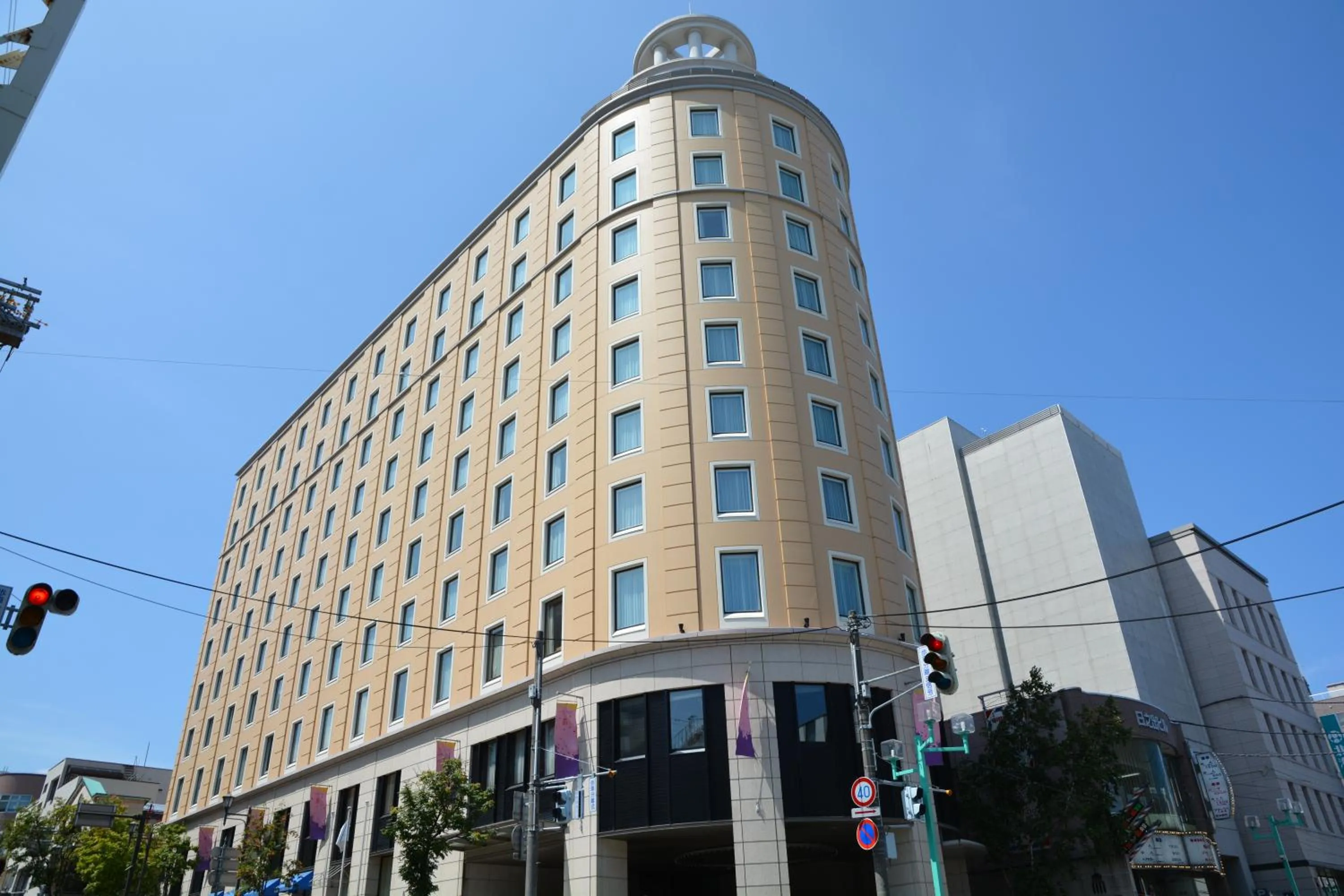 Facade/entrance in Authent Hotel Otaru