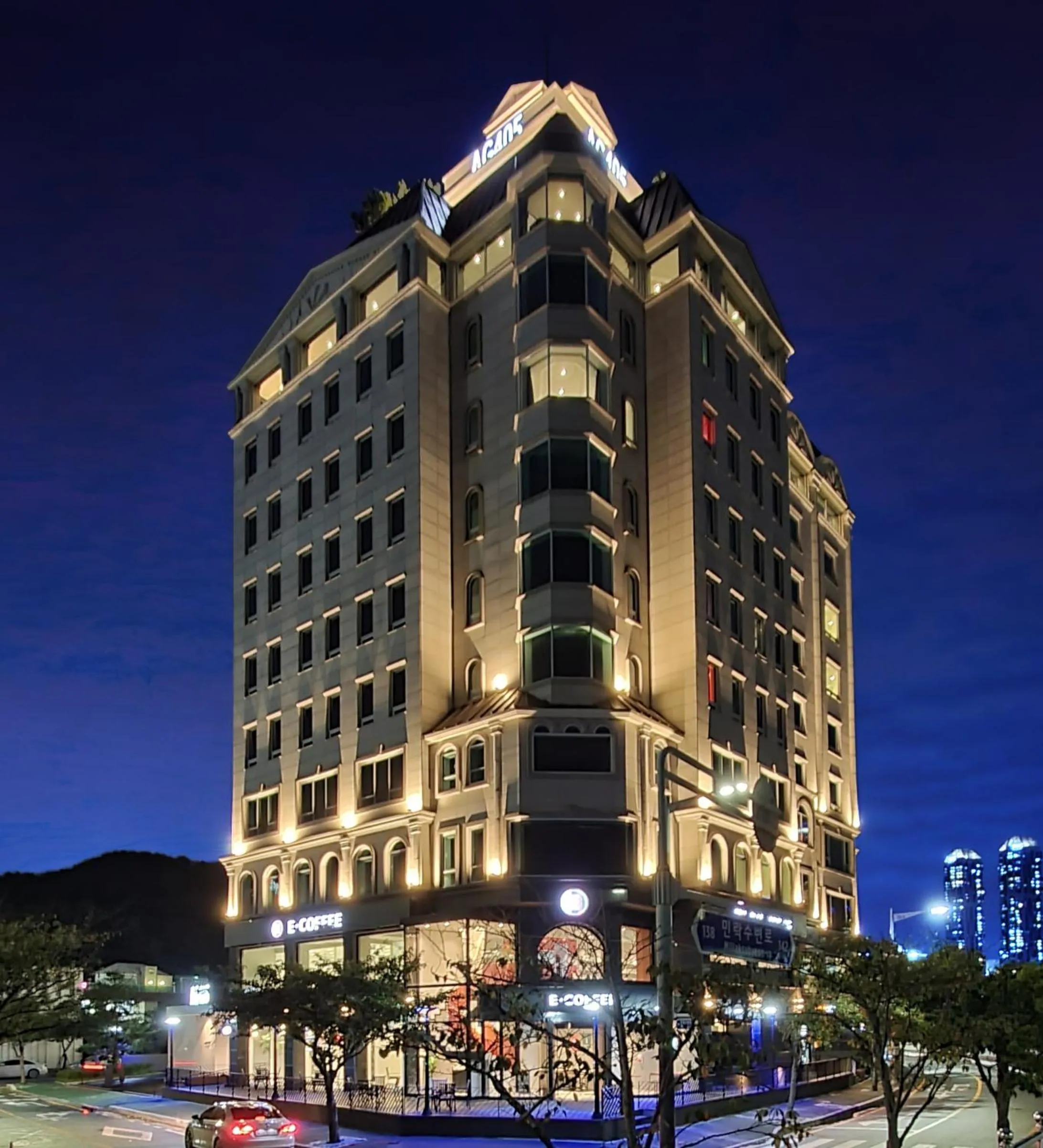 Property building in AG405 Hotel