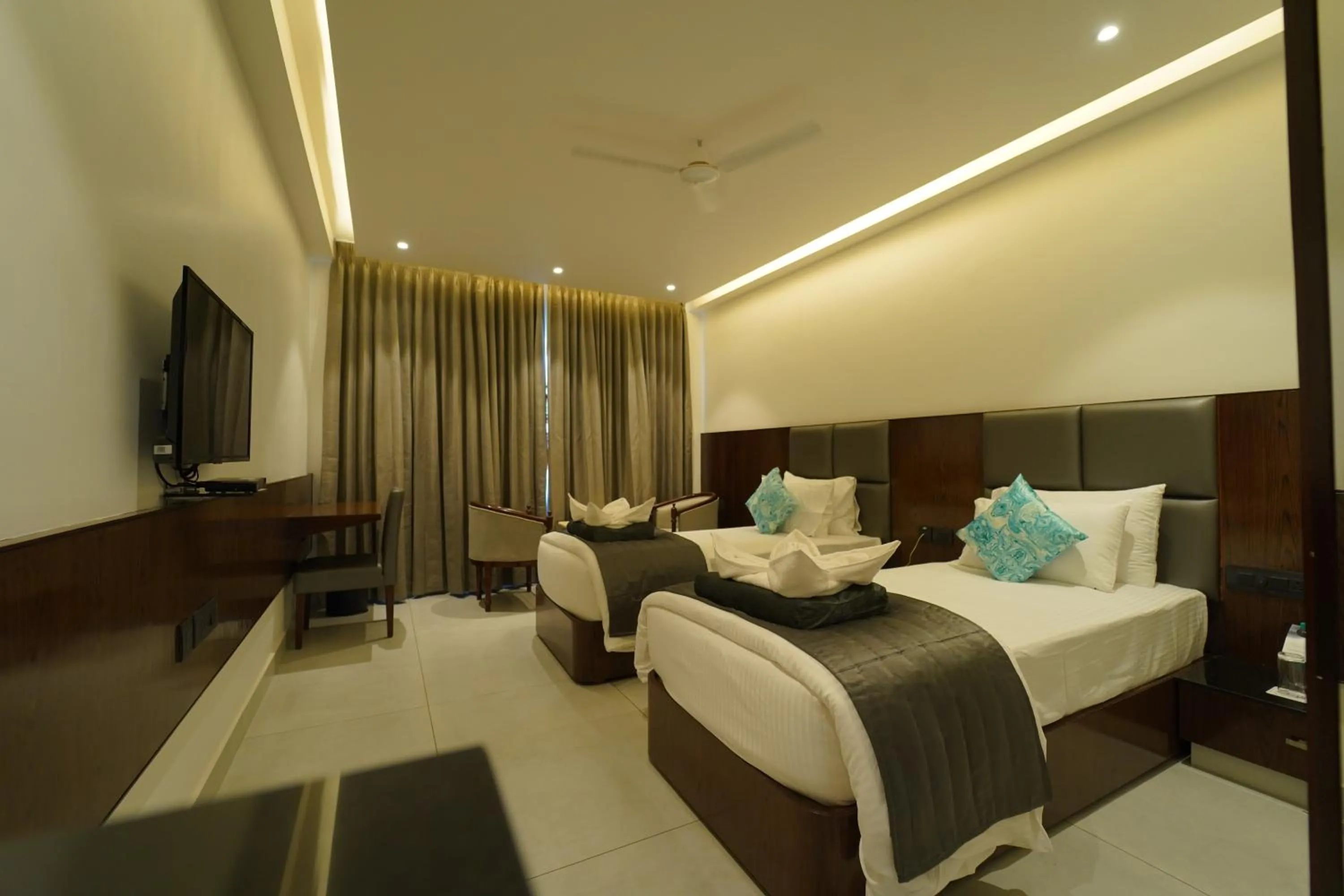 Deluxe Twin Room - single occupancy in Kyriad Vajram Guntur