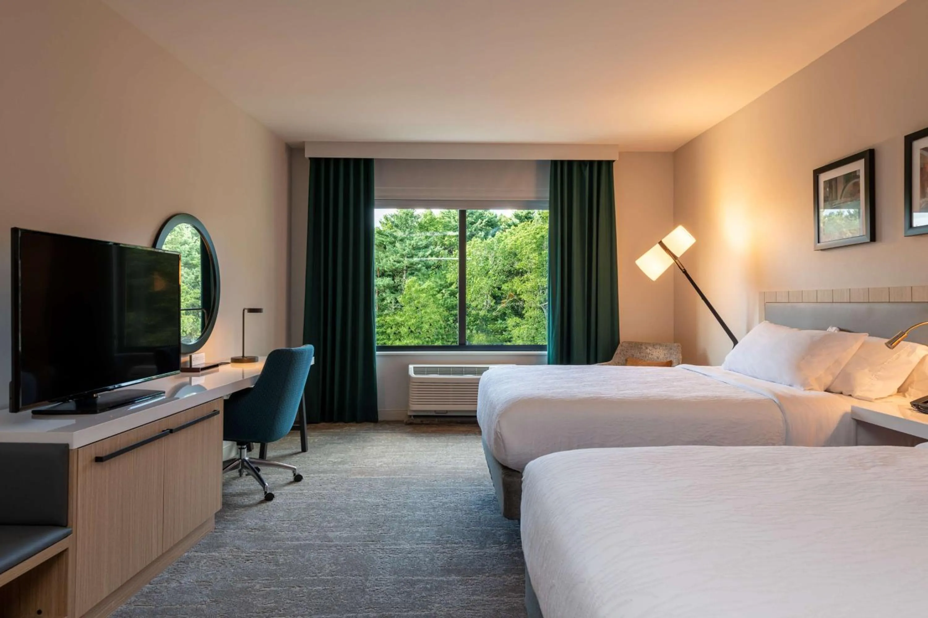 Queen Room with Two Queen Beds in Hilton Garden Inn Boston Canton, Ma