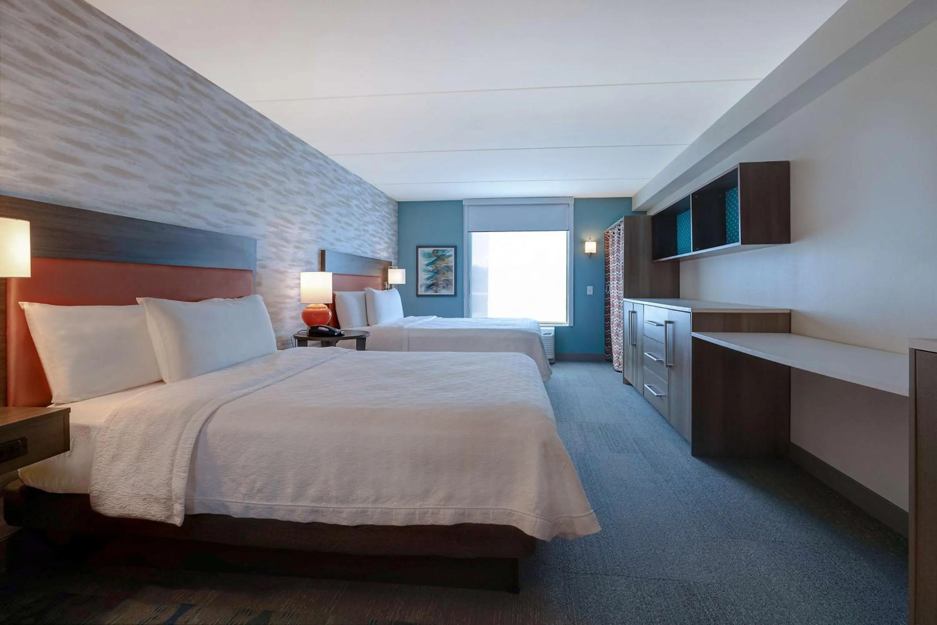 Queen Studio with Two Queen Beds - Non-Smoking in Home2 Suites by Hilton Gulf Breeze Pensacola Area, FL