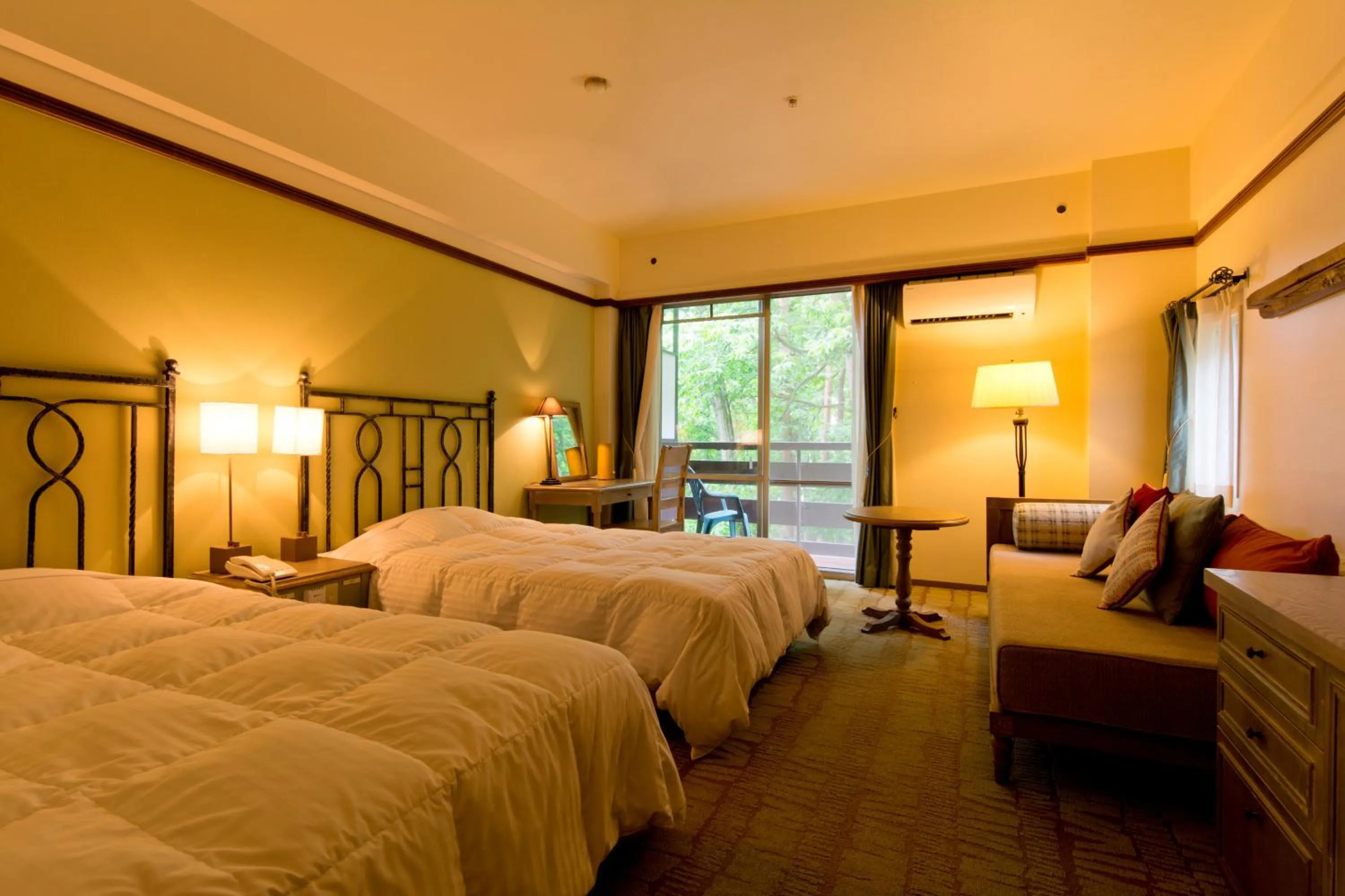 Tower building Westen style room - single occupancy in Kusatsu Onsen Hotel Village