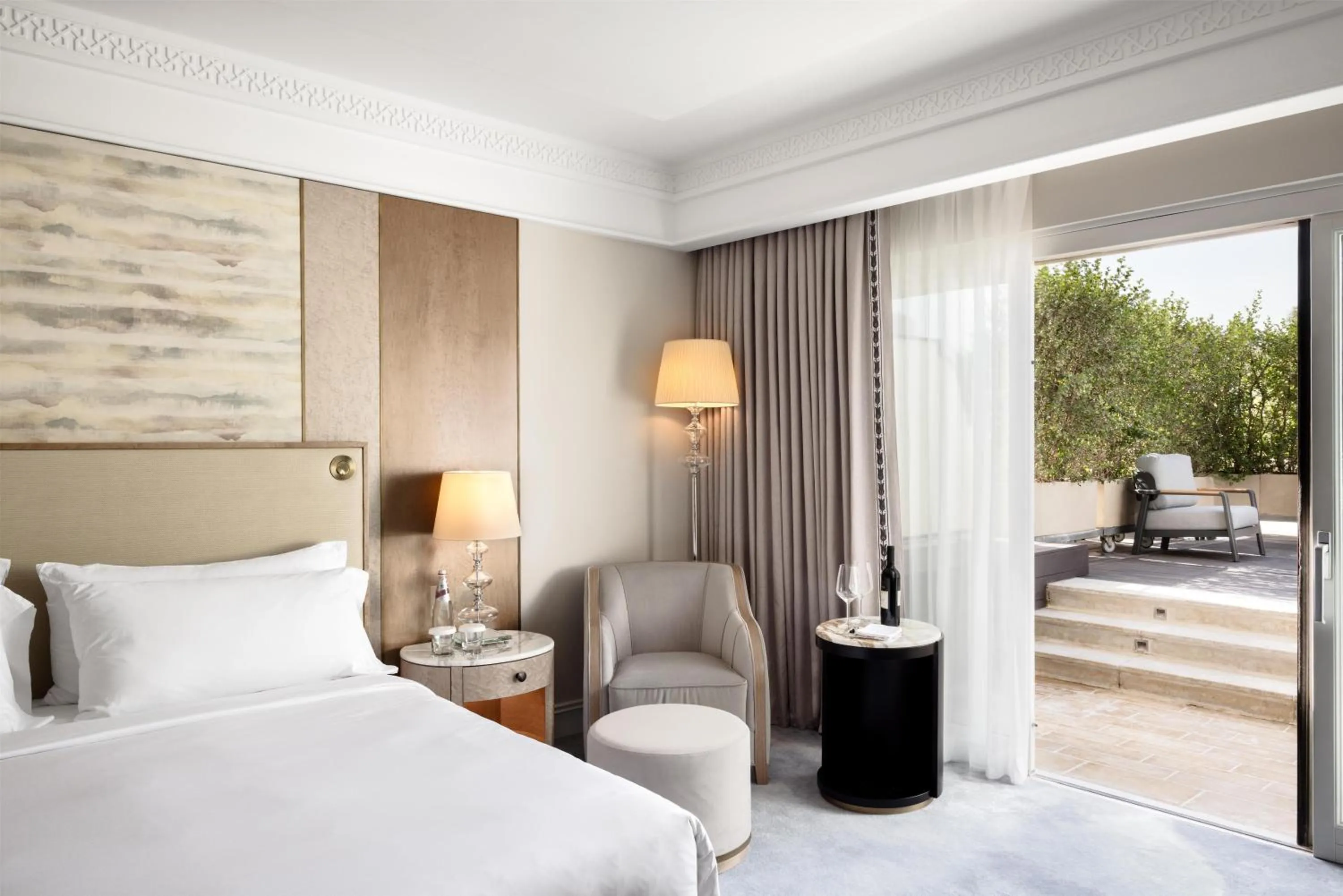 Premier King Room with Terrace in Waldorf Astoria Jerusalem