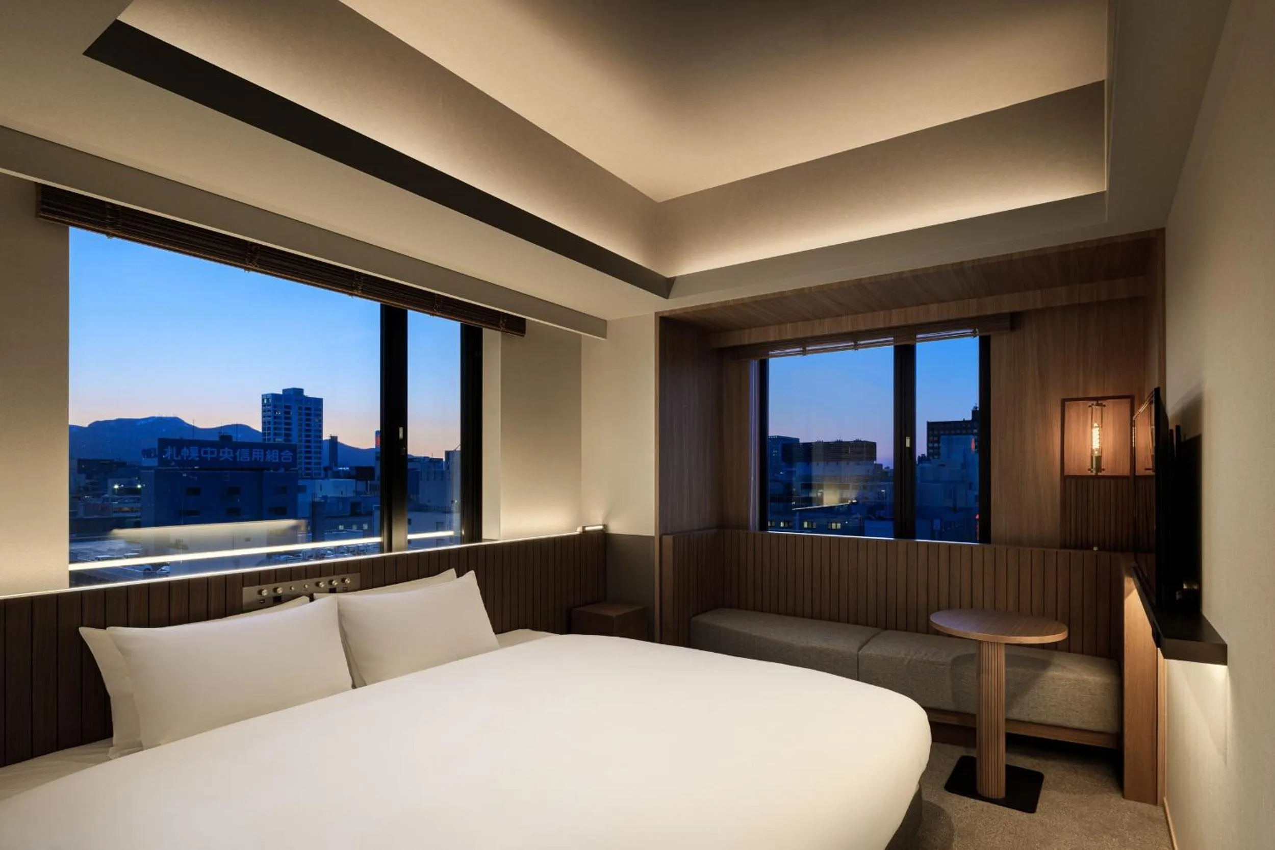Corner King Double Room in Bespoke Hotel Sapporo