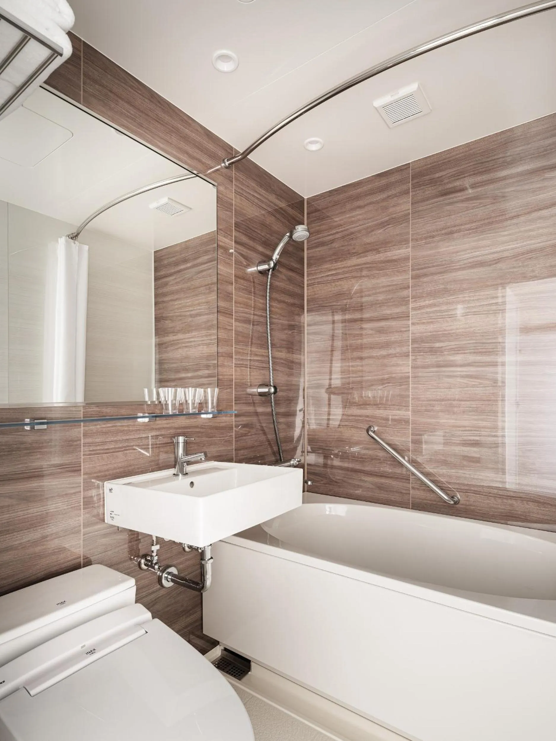 Adjoining 2 Twin Rooms - Not Connecting Room in Bespoke Hotel Sapporo