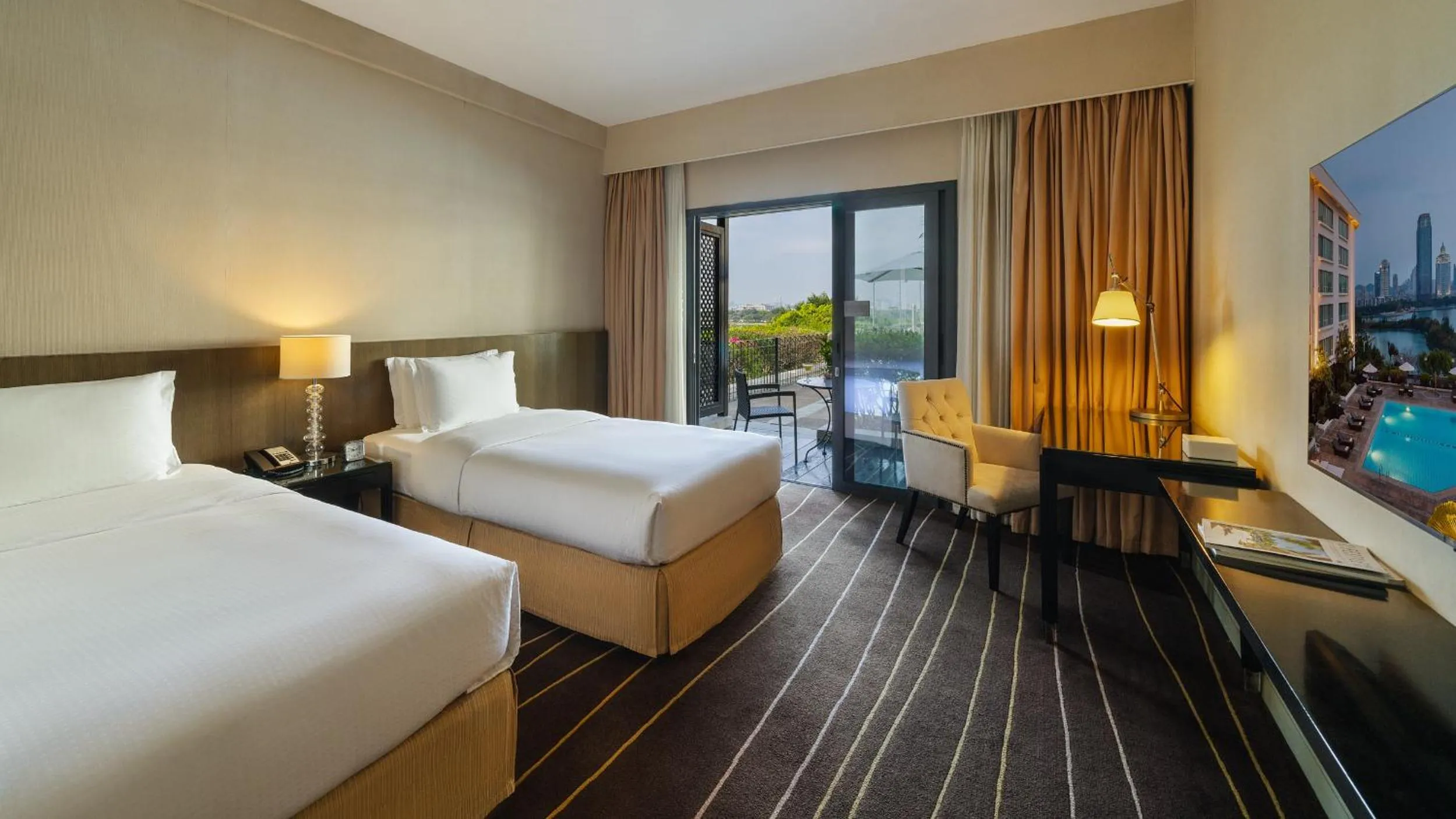 Cabana Deluxe Twin Room in Marco Polo Xiamen