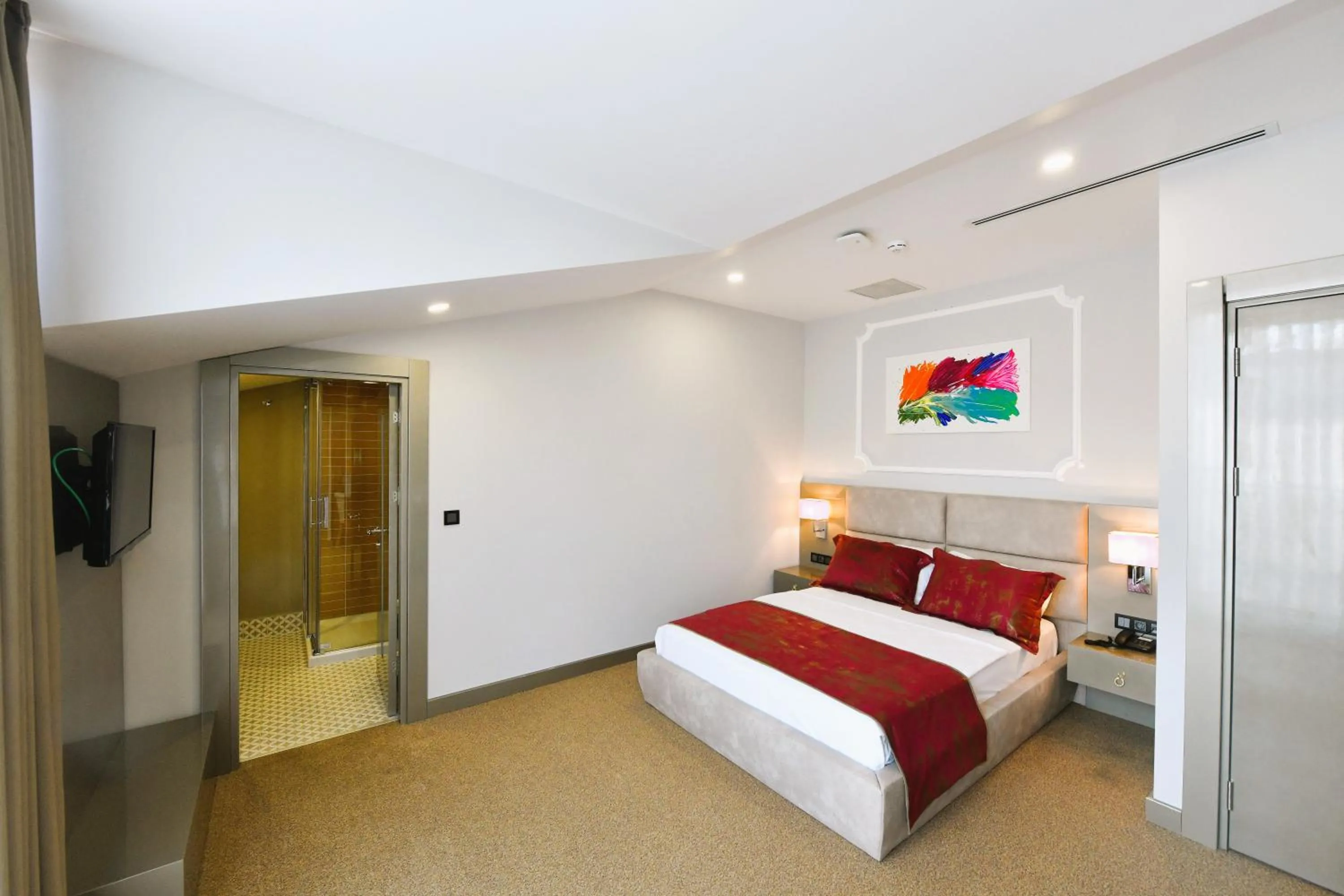 Double Room with Terrace in Ghan Hotel