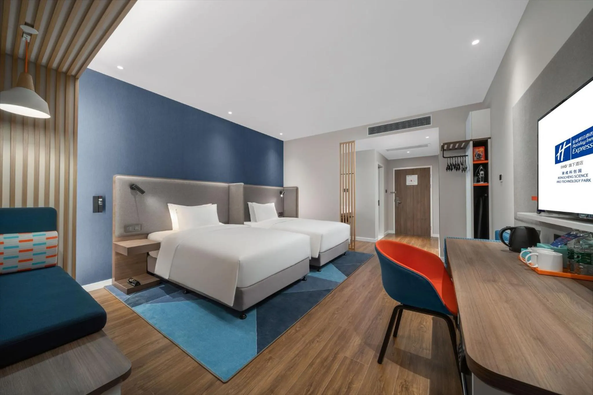 Standard Twin Room in Holiday Inn Express Rongcheng Science and Technology Park