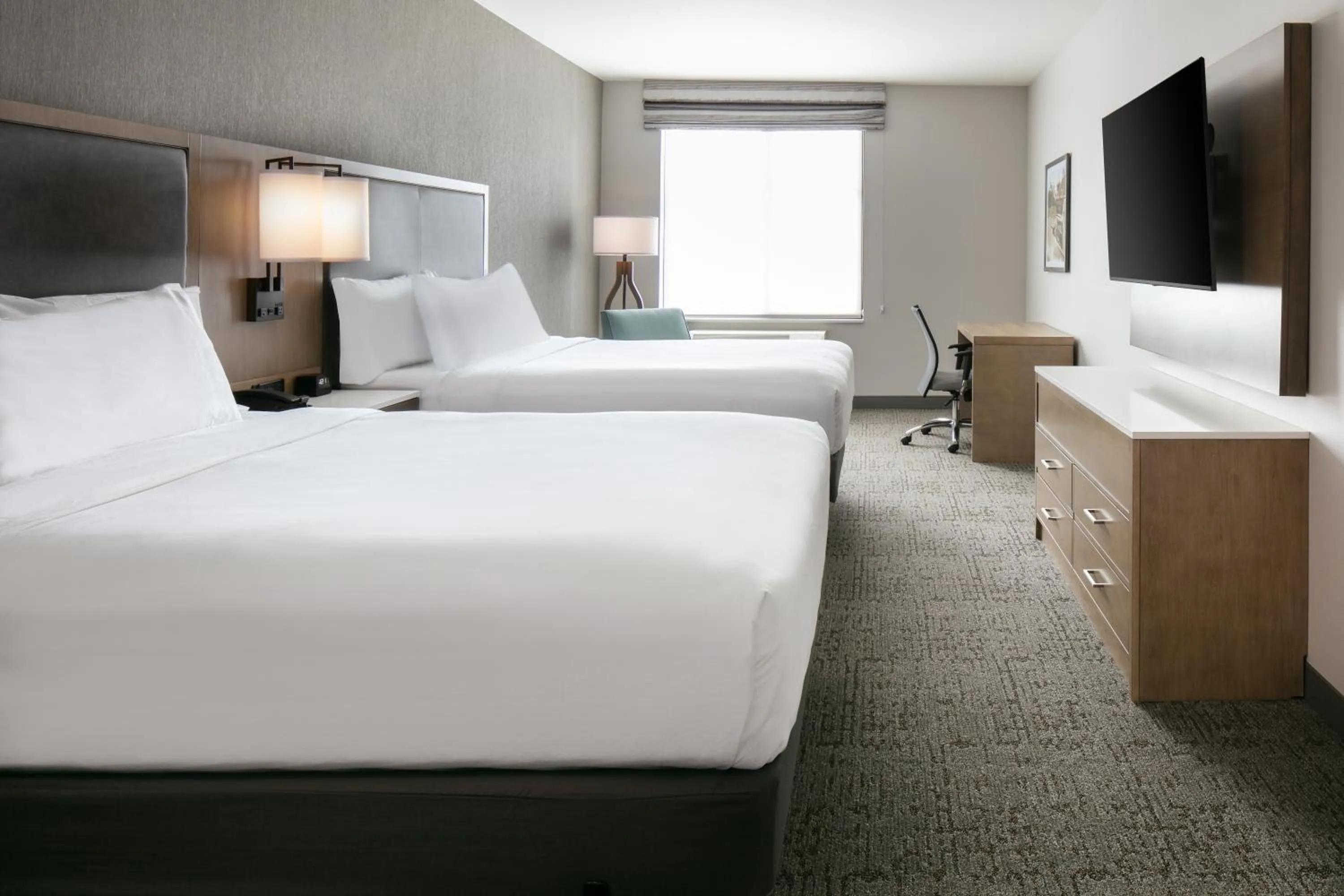 Queen Suite with Two Queen Beds and Roll-In Shower - Mobility and Hearing Access/Non-Smoking in Homewood Suites By Hilton Dillon