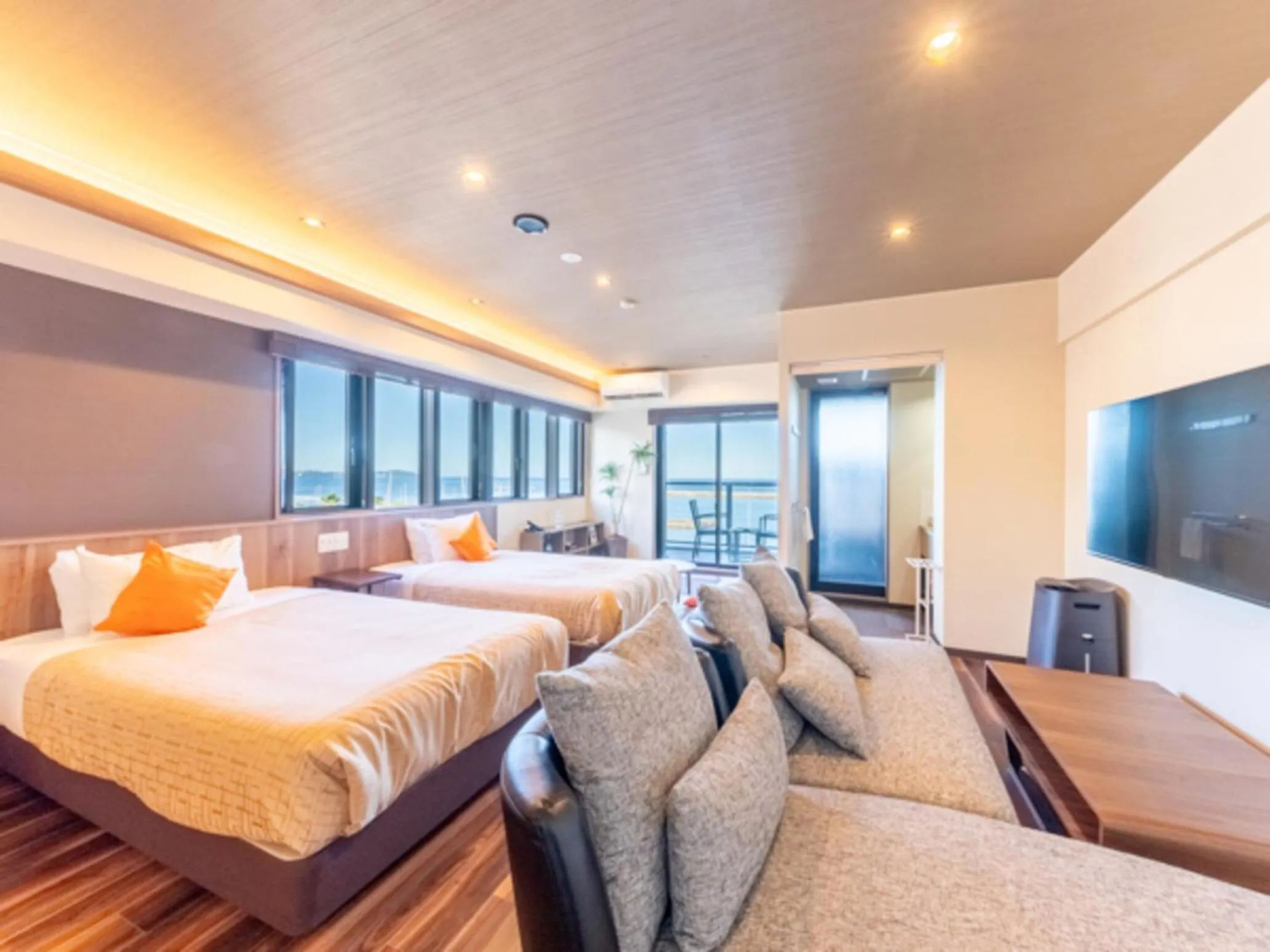 Japanese Modern Junior Suite with Open-Air Bath - single occupancy in LiVEMAX RESORT Atami OCEAN