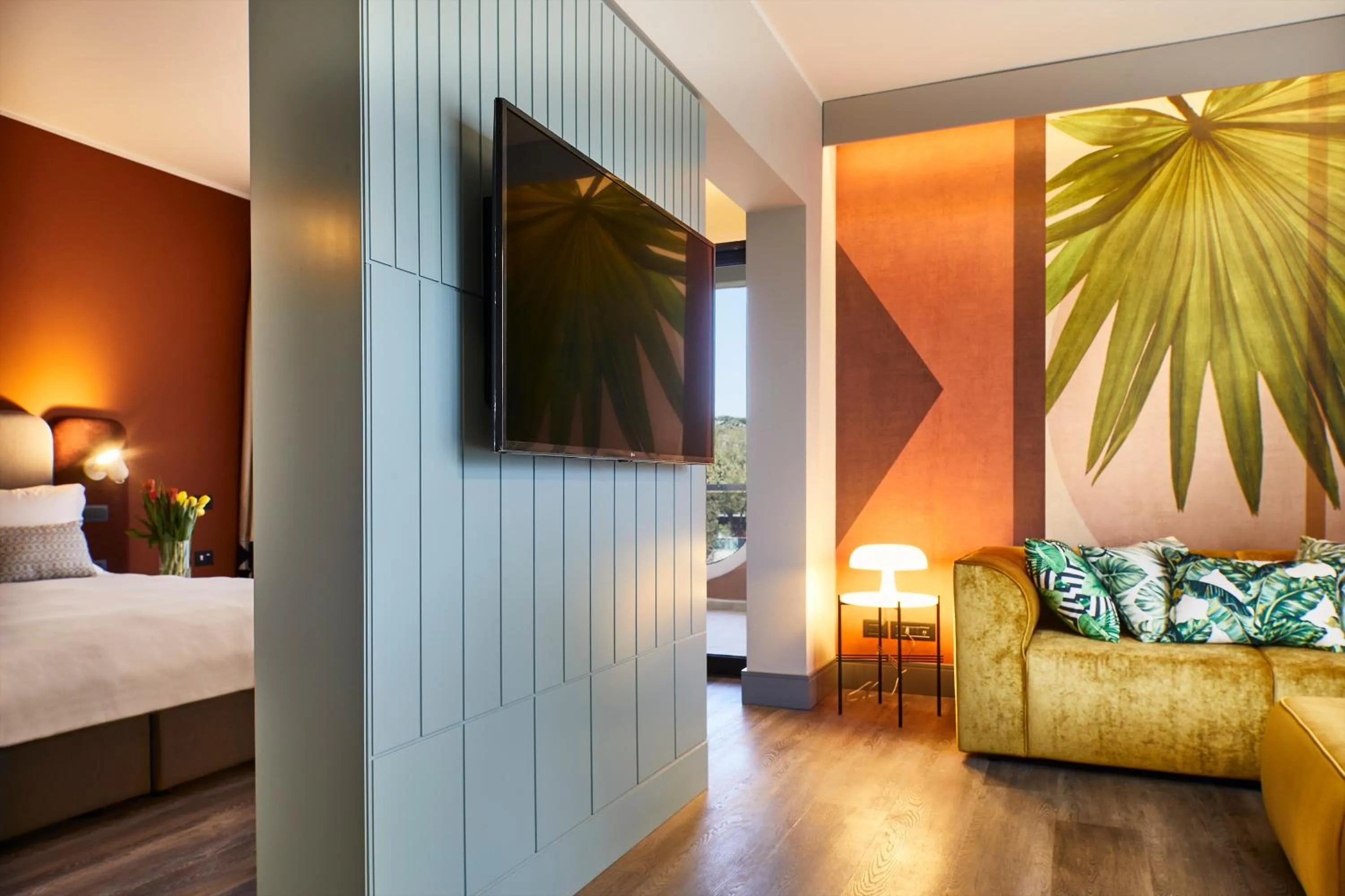 Deluxe Suite in Hotel Villa Pamphili Roma