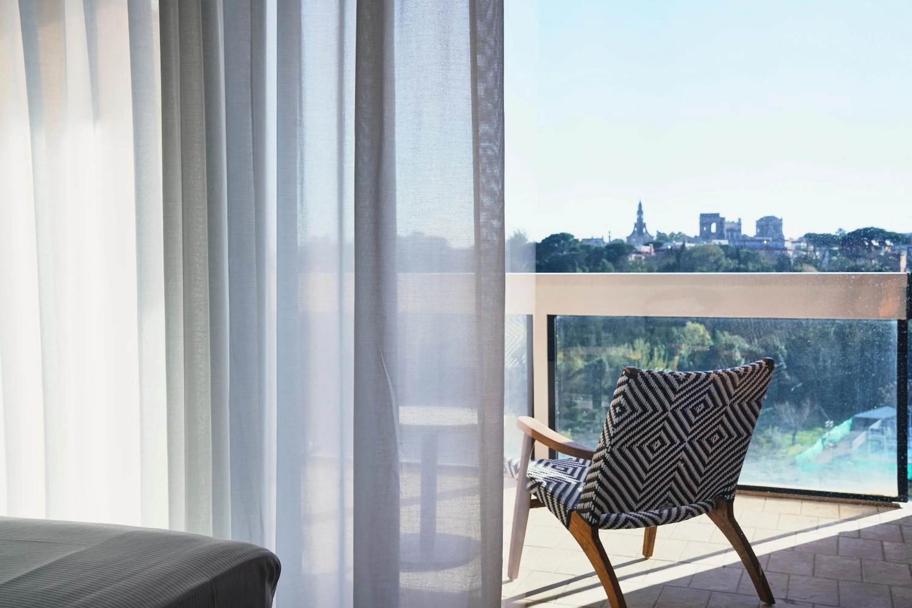 Triple Room with Balcony in Hotel Villa Pamphili Roma