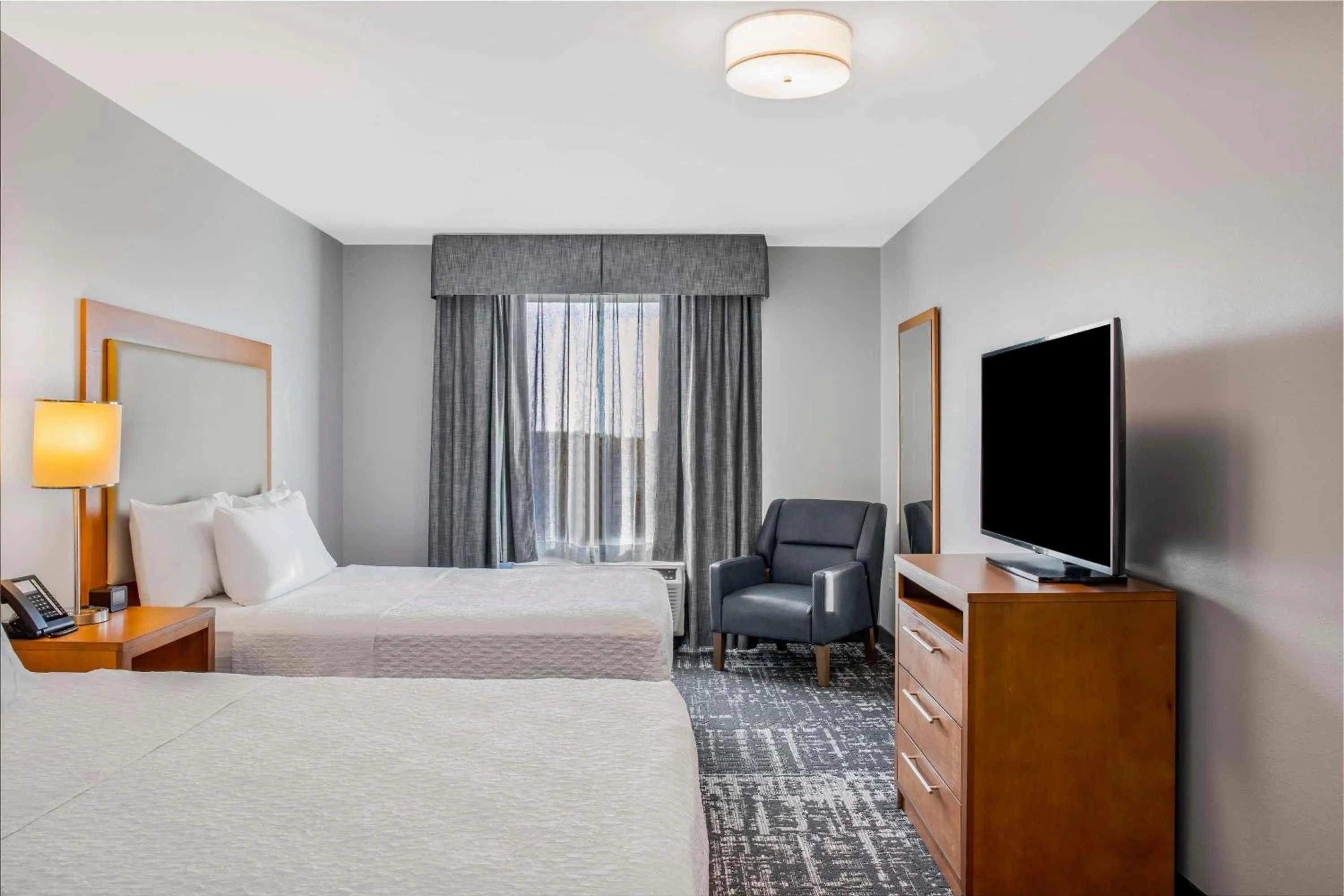 One-Bedroom Queen Suite with Two Queen Beds - Non-Smoking in Homewood Suites by Hilton Winnipeg Airport - Polo Park