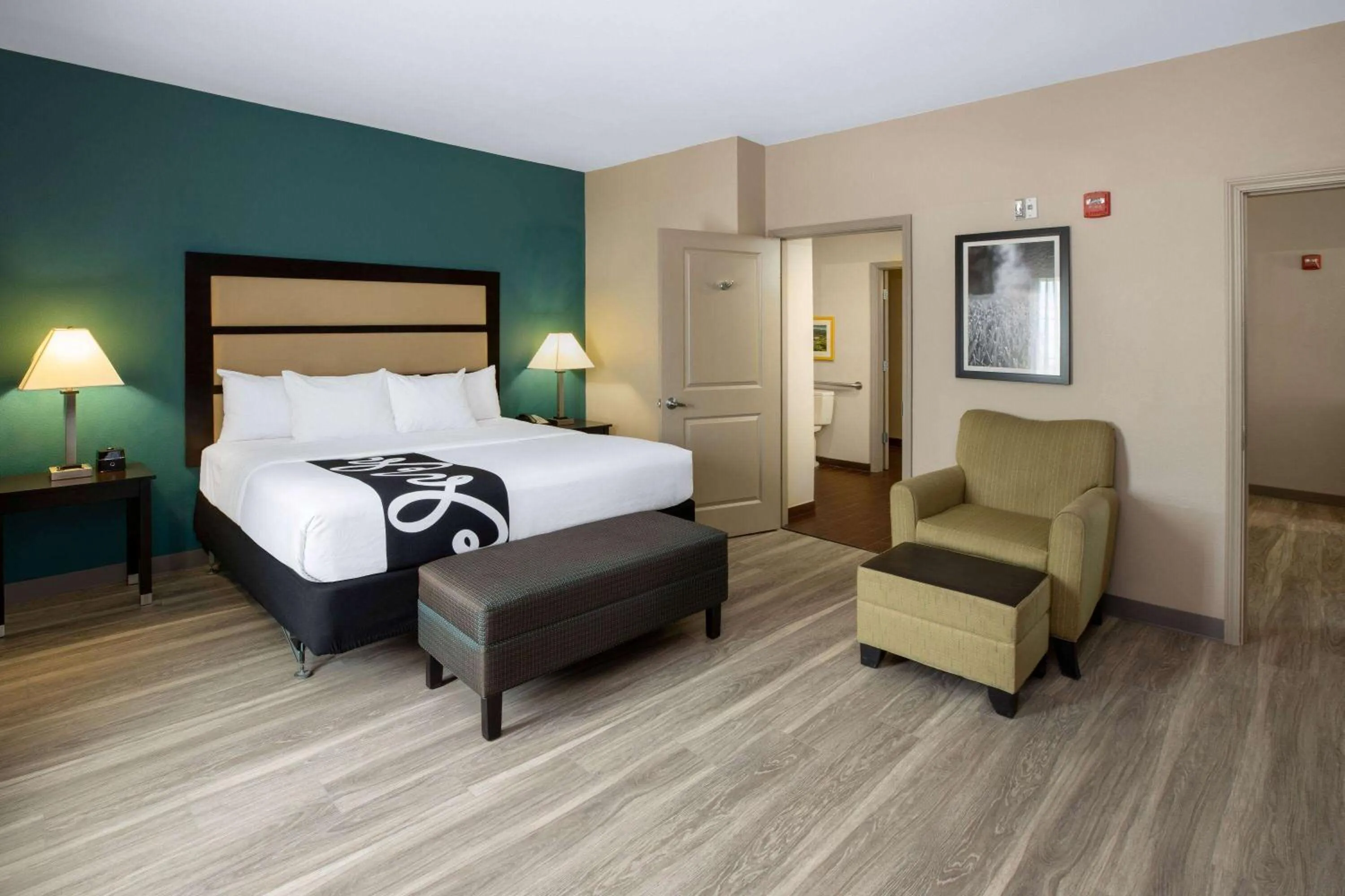 1 King Bed, Mobility Accessible One-Bedroom Suite, Non-Smoking in La Quinta Inn & Suites by Wyndham Durant