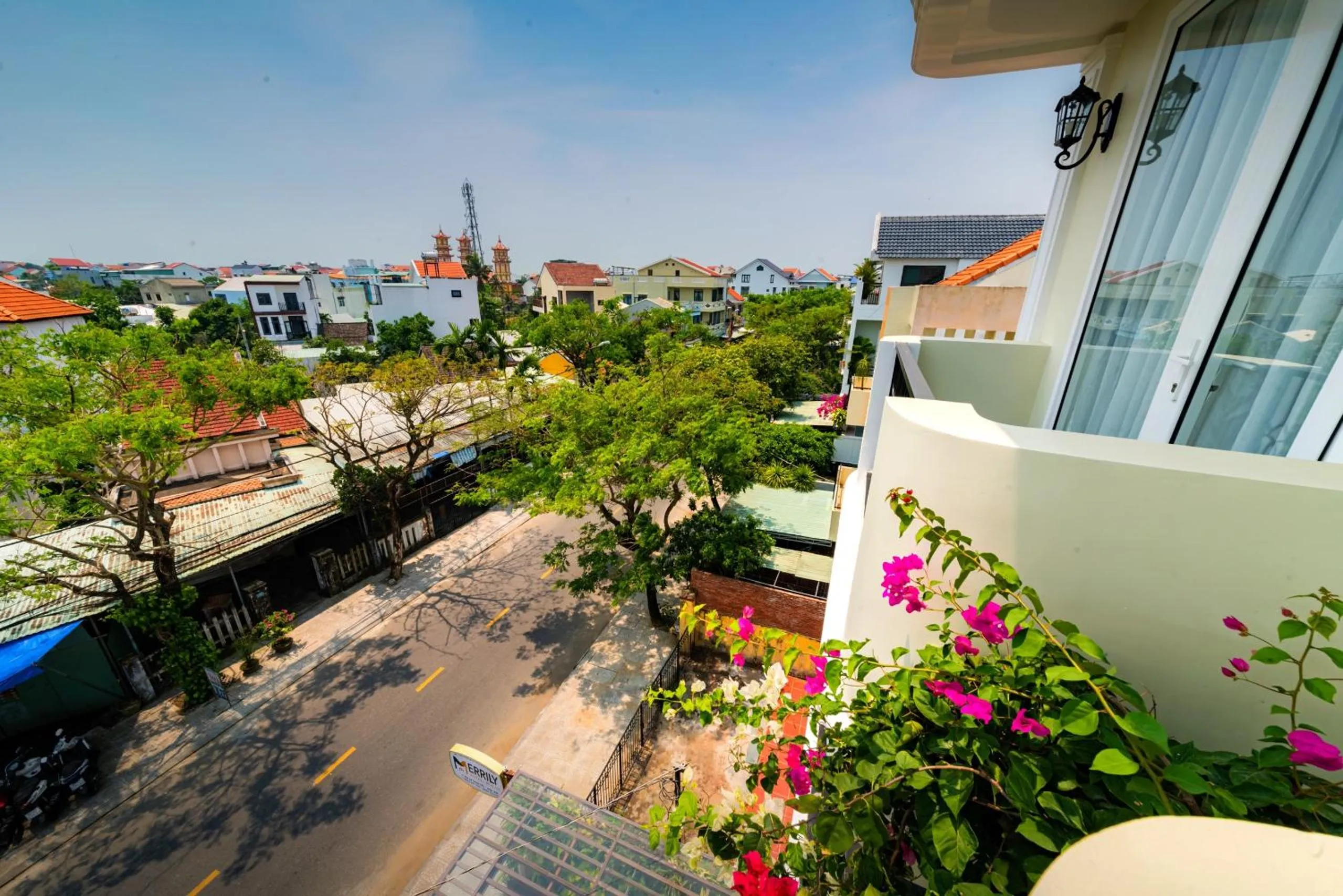 Family Connecting City View With Balcony in Hoi An Merrily De Art Hotel