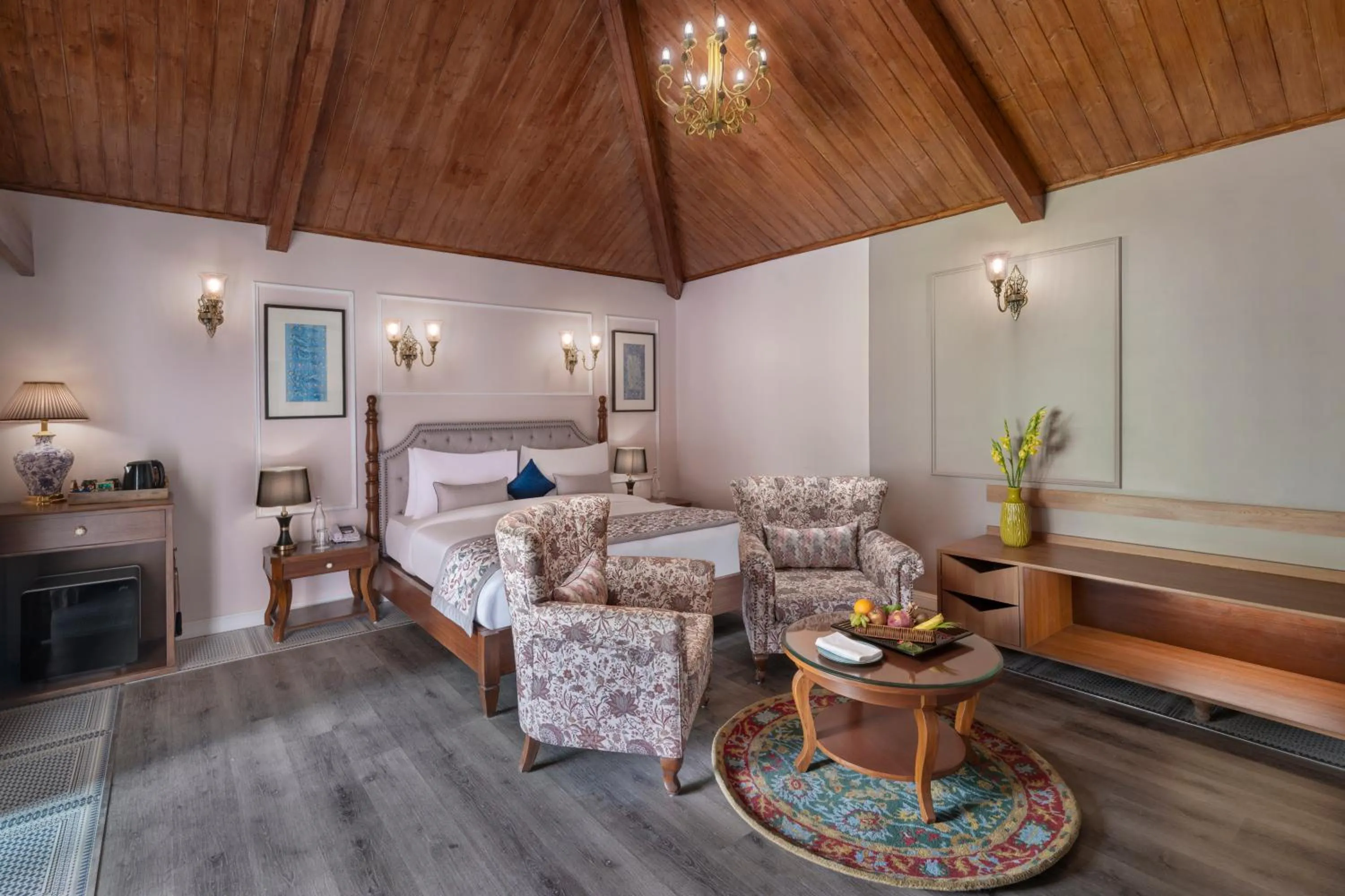 Executive Club Suite With Private Balcony - single occupancy in juSTa Birding Resort & Spa - Best Dhauladhar View Resort