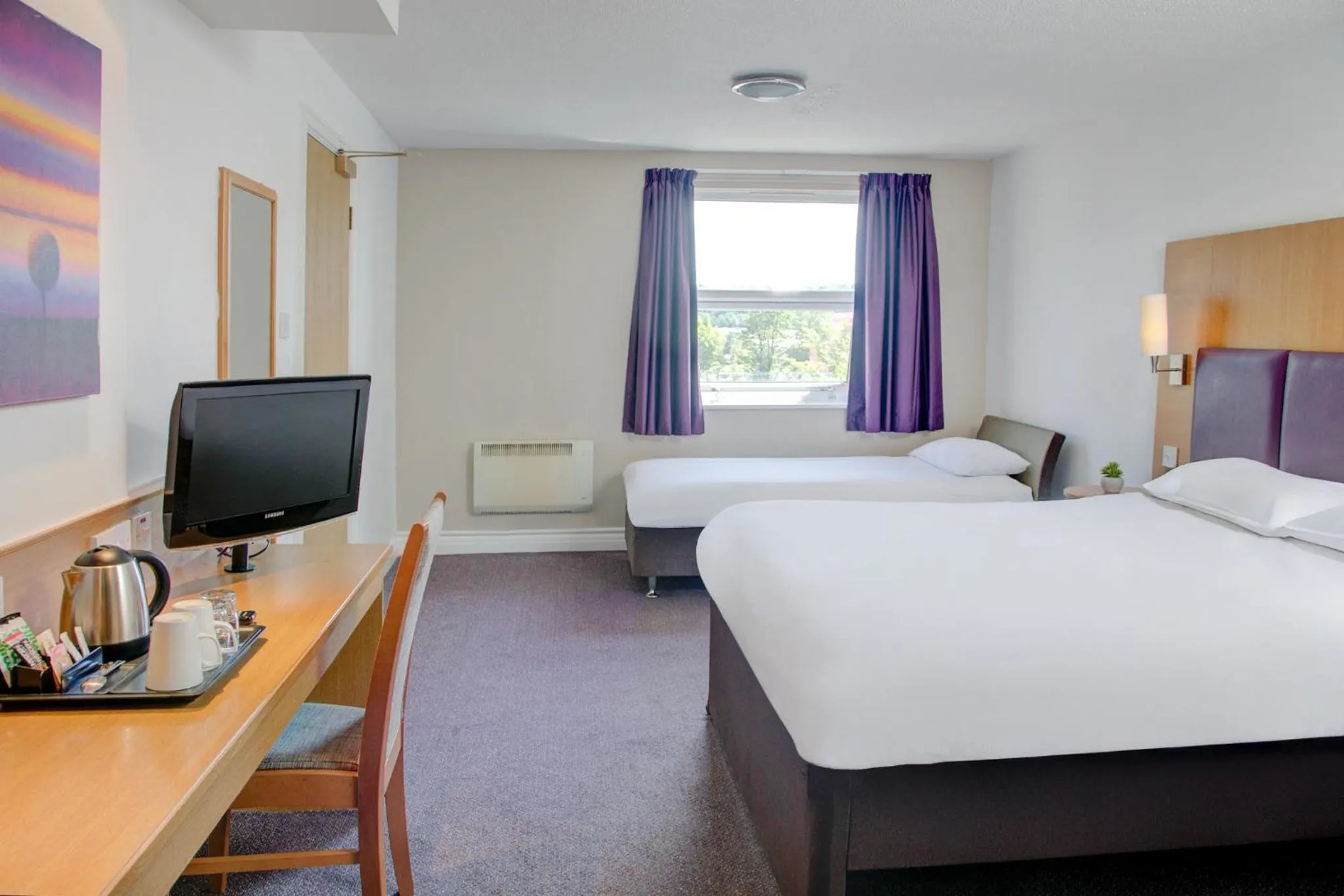Deluxe Twin Room in Embassy Hotel, Gateshead Newcastle, Sure Hotel Collection by Best Western