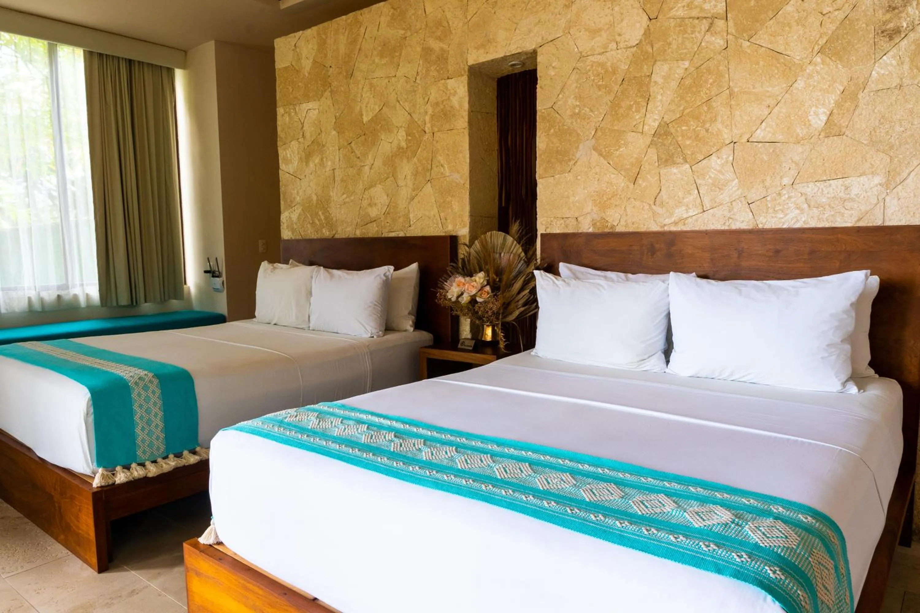 Deluxe Double with Balcony Garden View in Khaban Bacalar Hotel Boutique