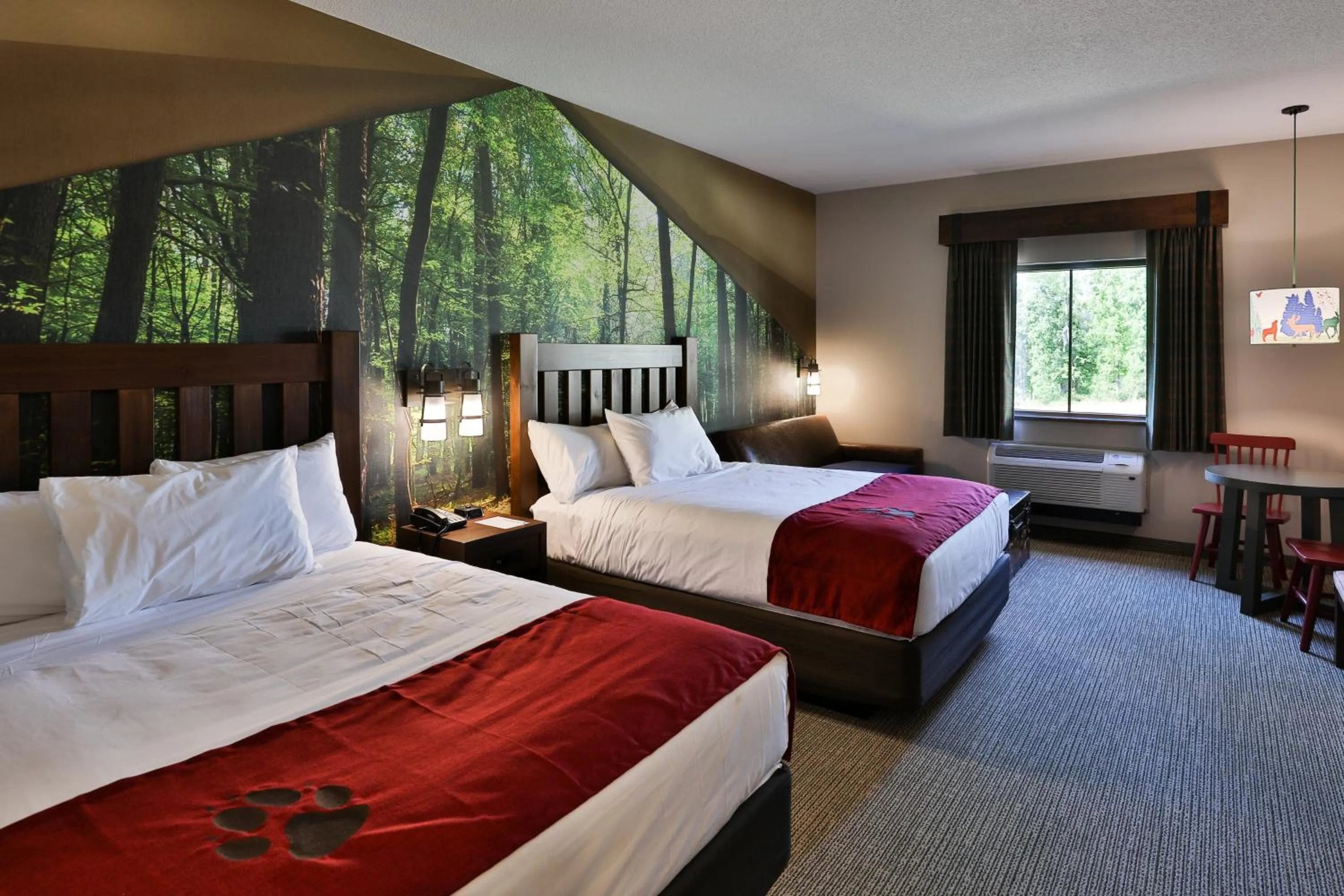 Deluxe Queen Suite in Great Wolf Lodge Georgia