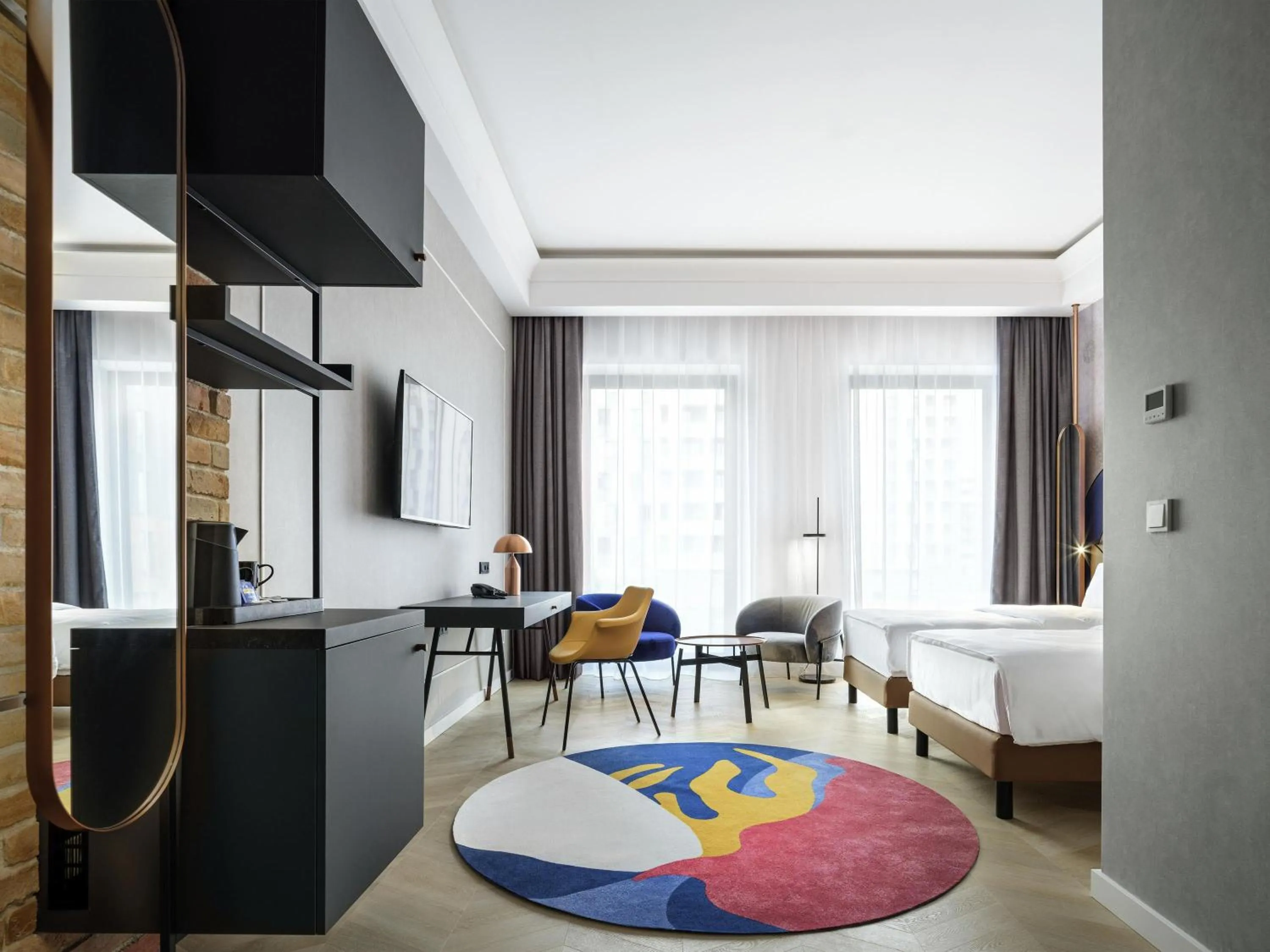 Standard Twin Room in Mercure Krakow Fabryczna City