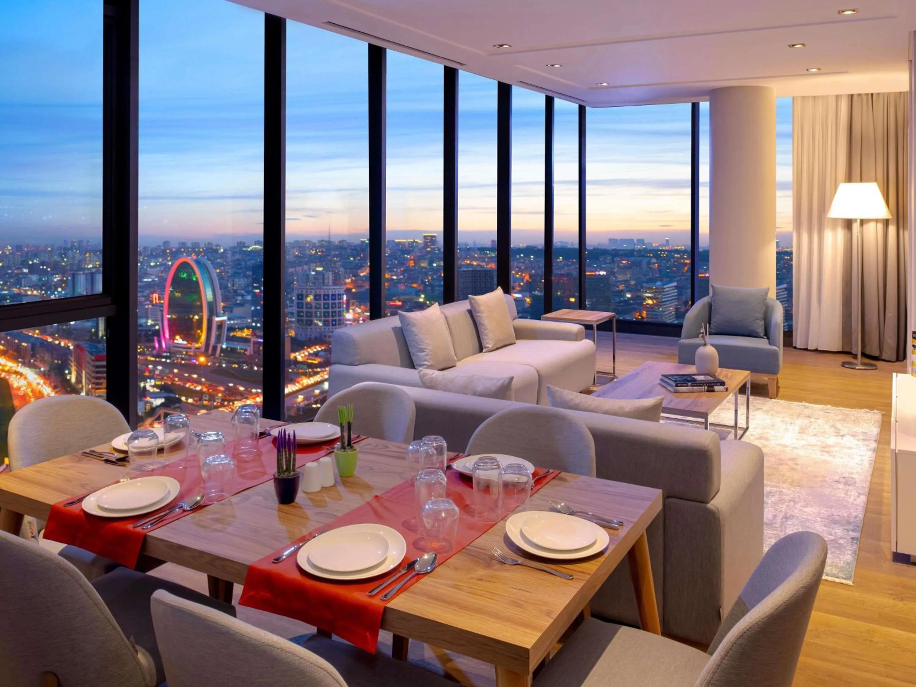 Sky Villa Three Bedroom Apartment in Movenpick Living Istanbul West