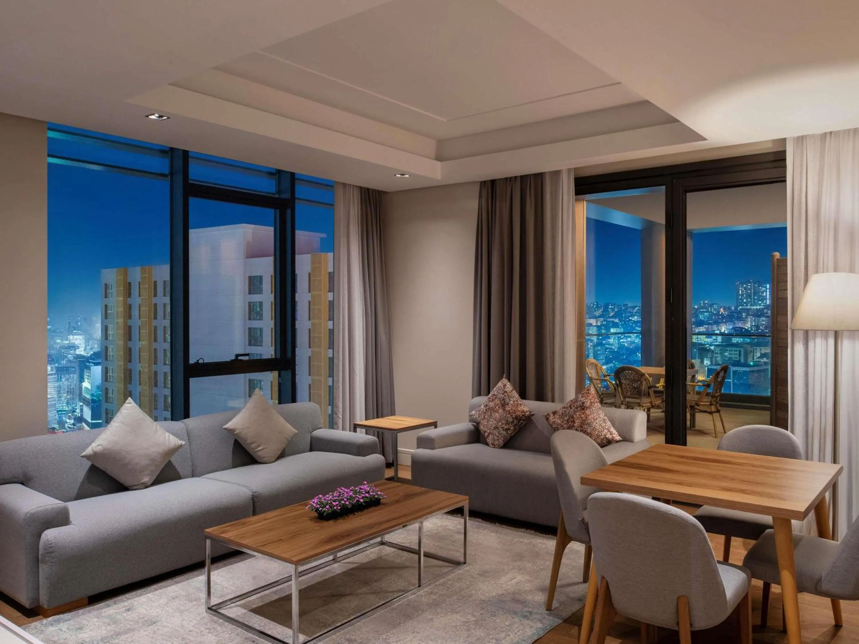 Deluxe Two Bedroom Apartment with Terrace in Movenpick Living Istanbul West