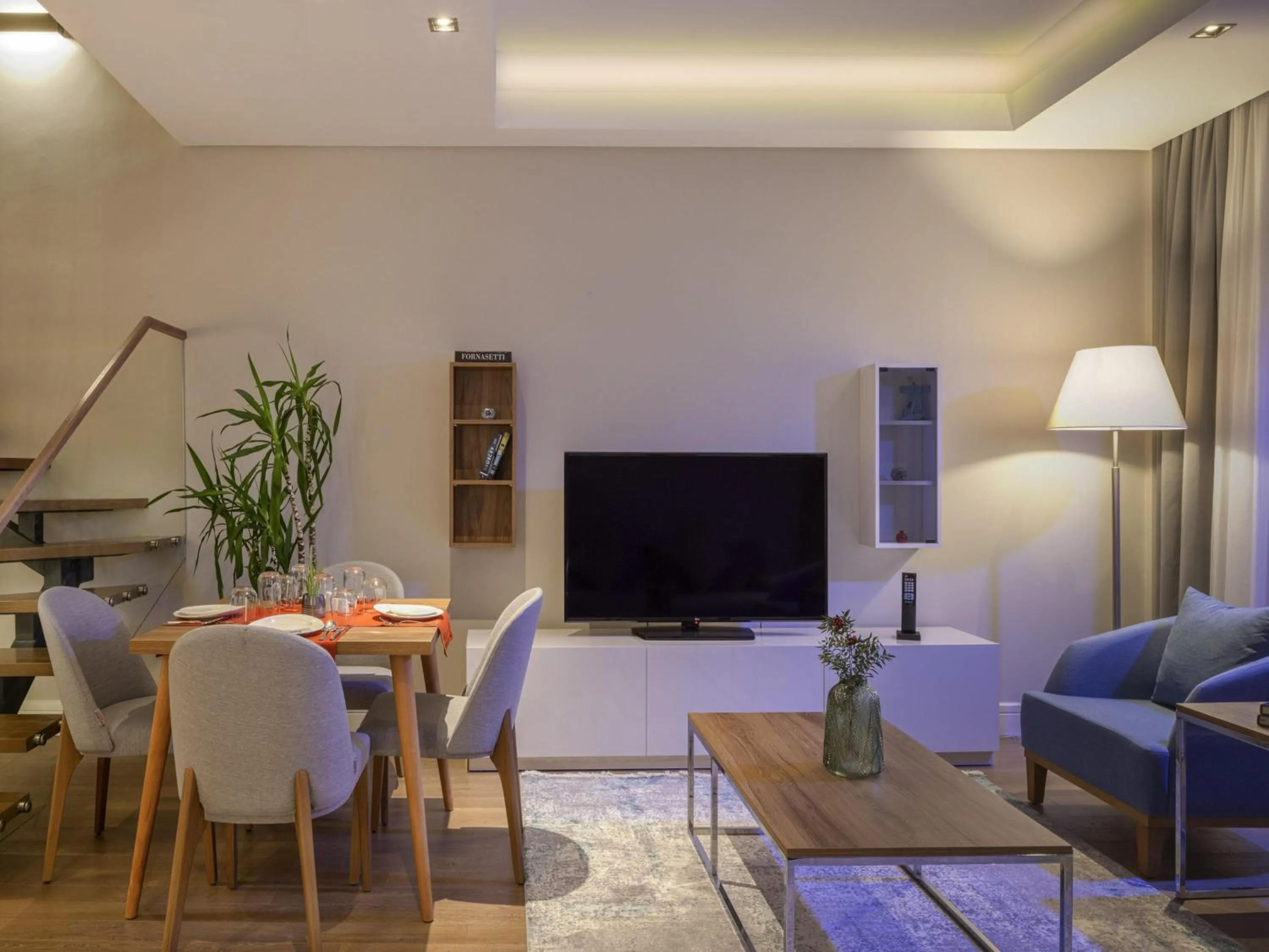 Sky Duplex Two Bedroom Apartment in Movenpick Living Istanbul West