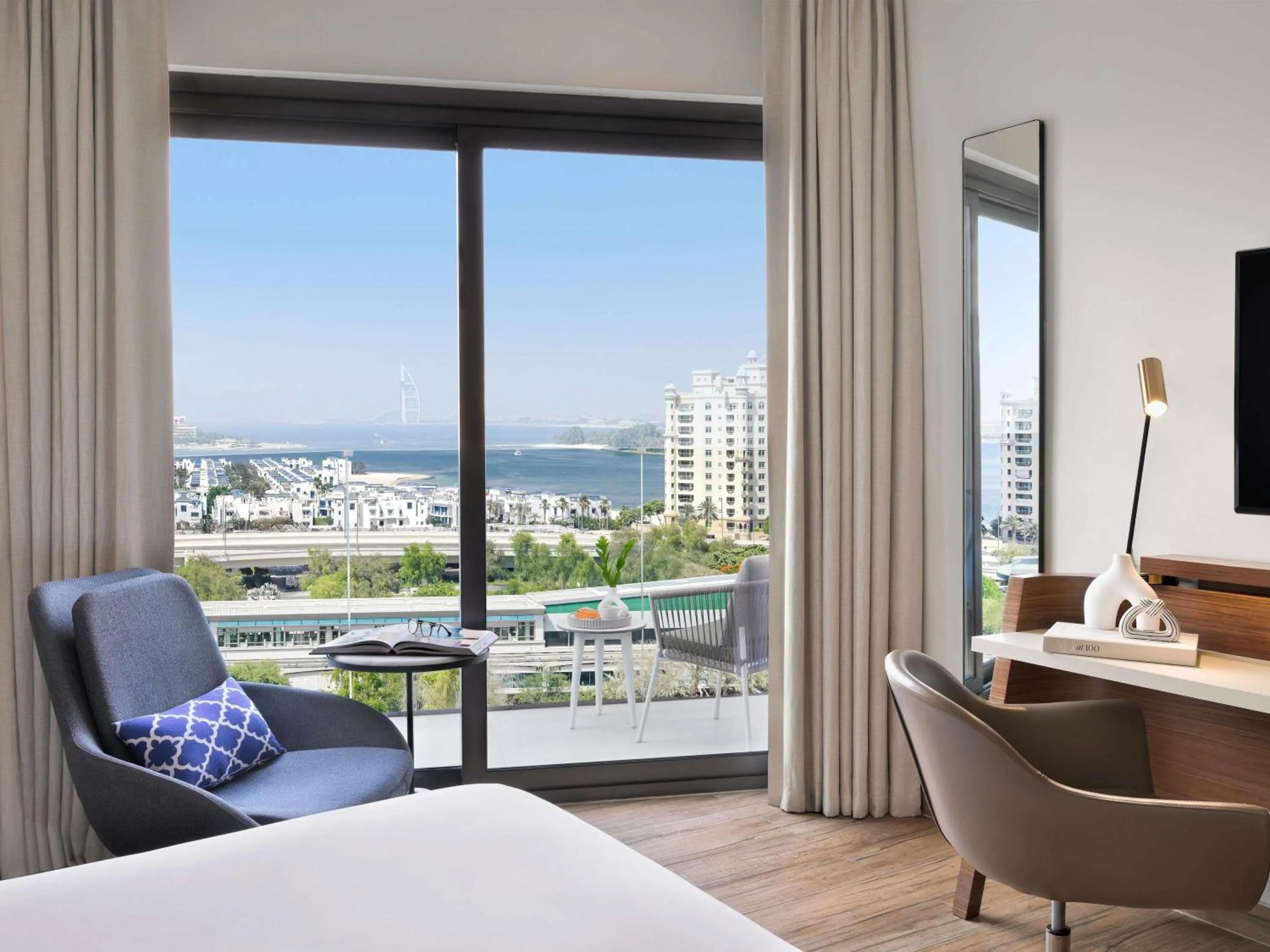 One Bedroom with Balcony & Private Beach Access in Adagio Premium The Palm